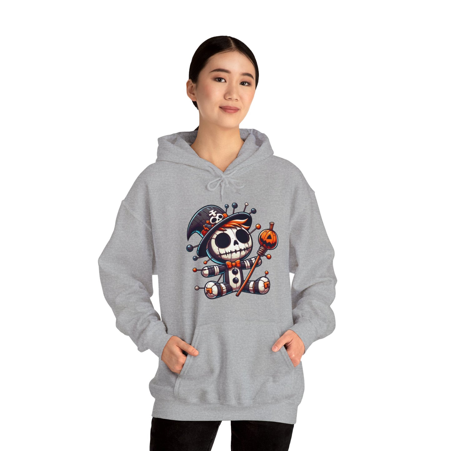 Halloween Doll Hooded Sweatshirt