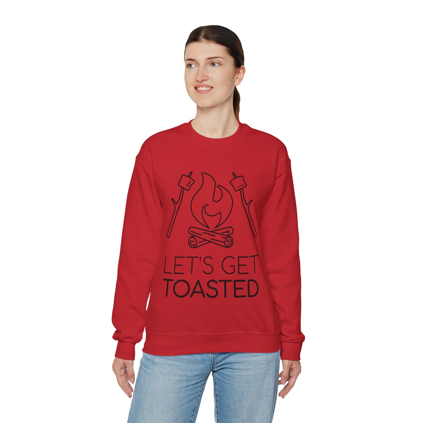 Lets Get Toasted Crewneck Sweatshirt