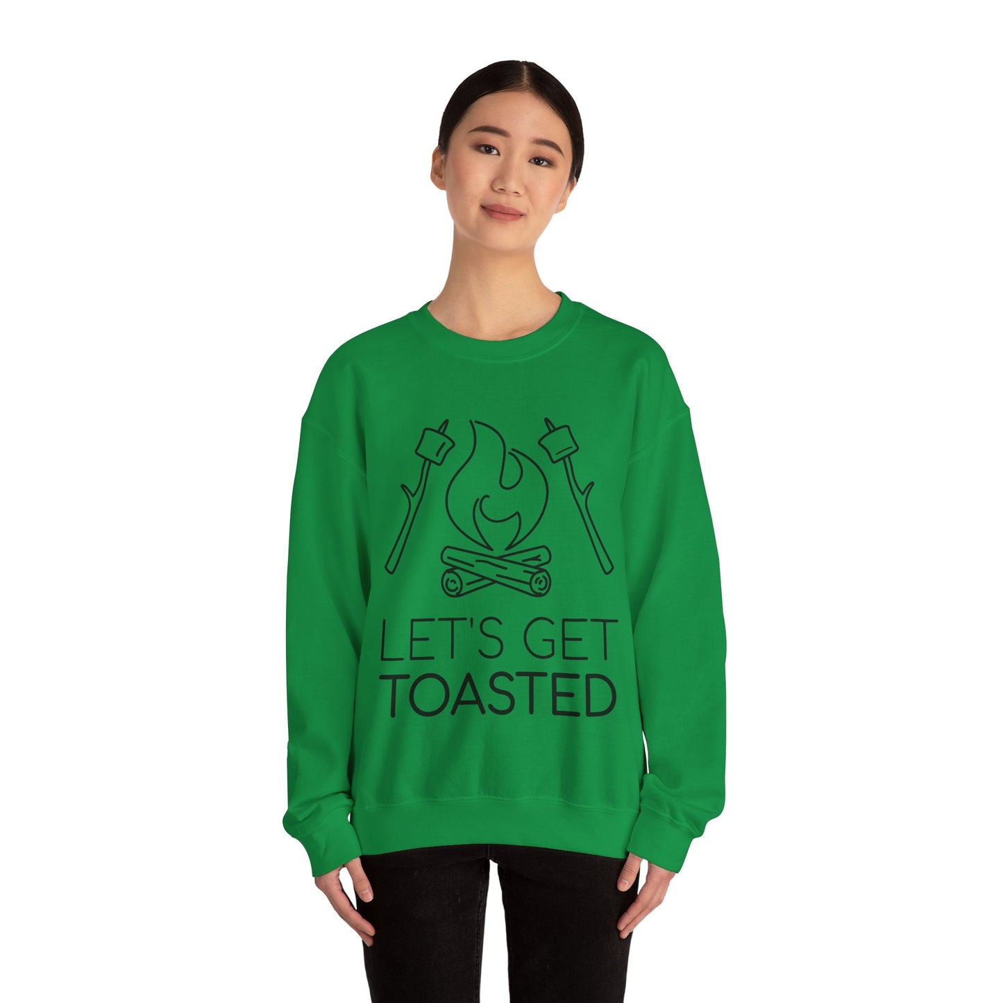 Lets Get Toasted Crewneck Sweatshirt