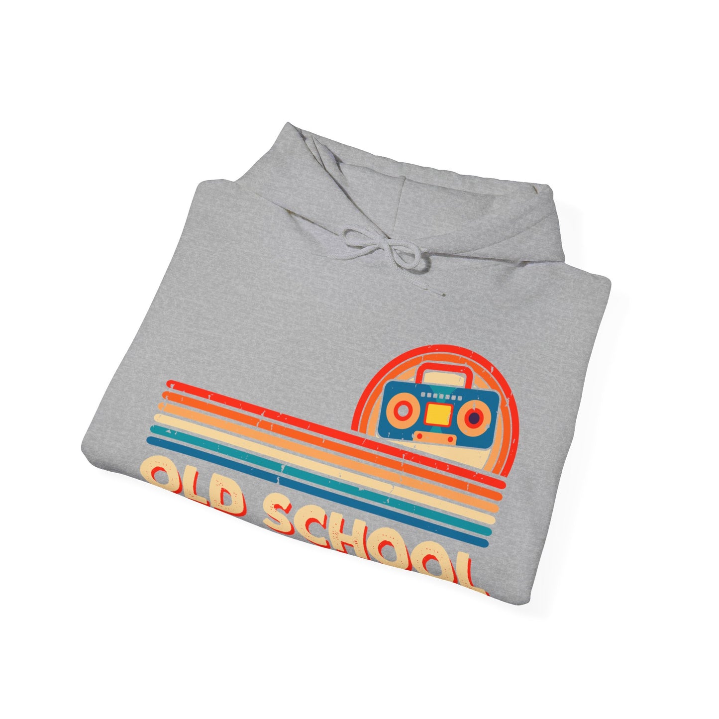 Old School Boom Box Hooded Sweatshirt