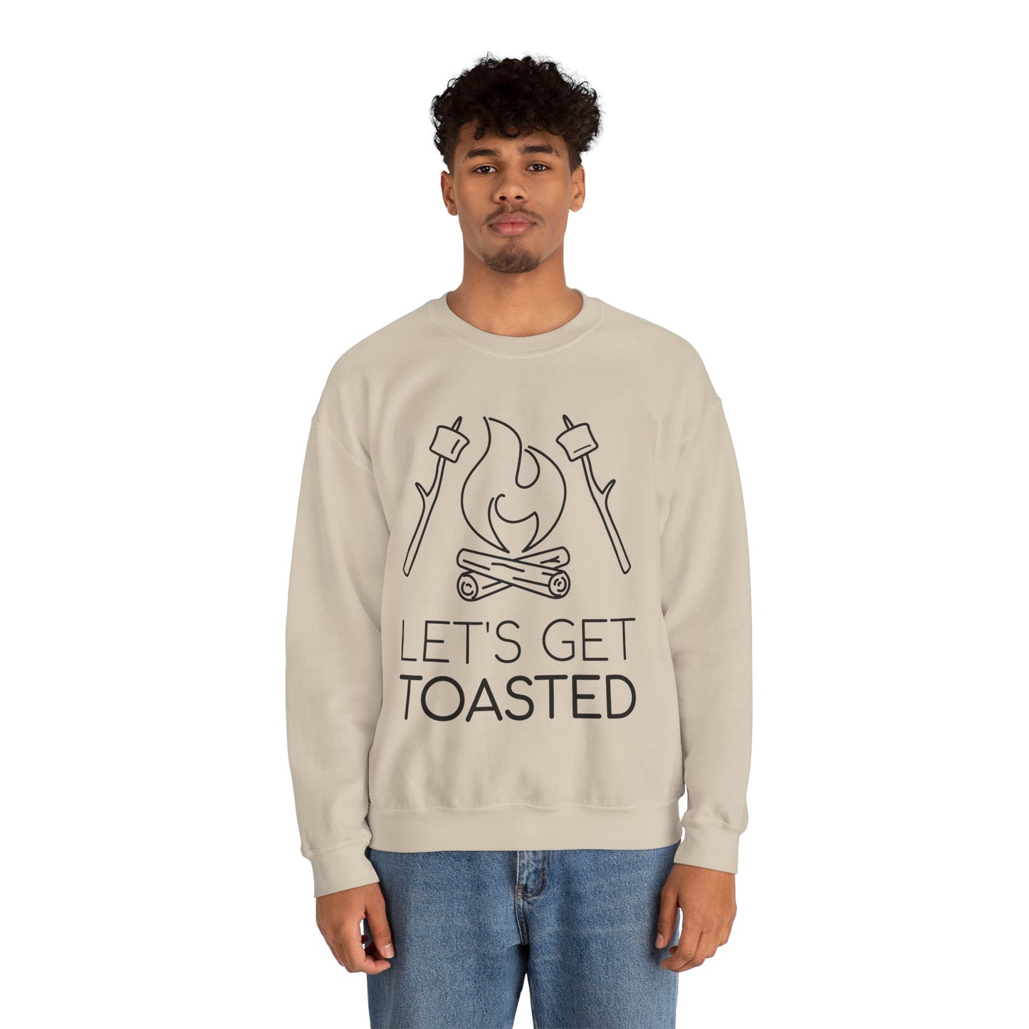 Lets Get Toasted Crewneck Sweatshirt