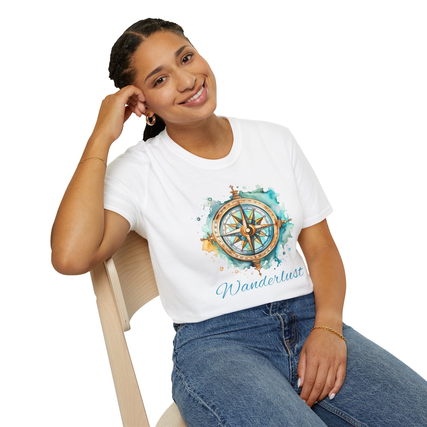 Wanderlust Compass Tee