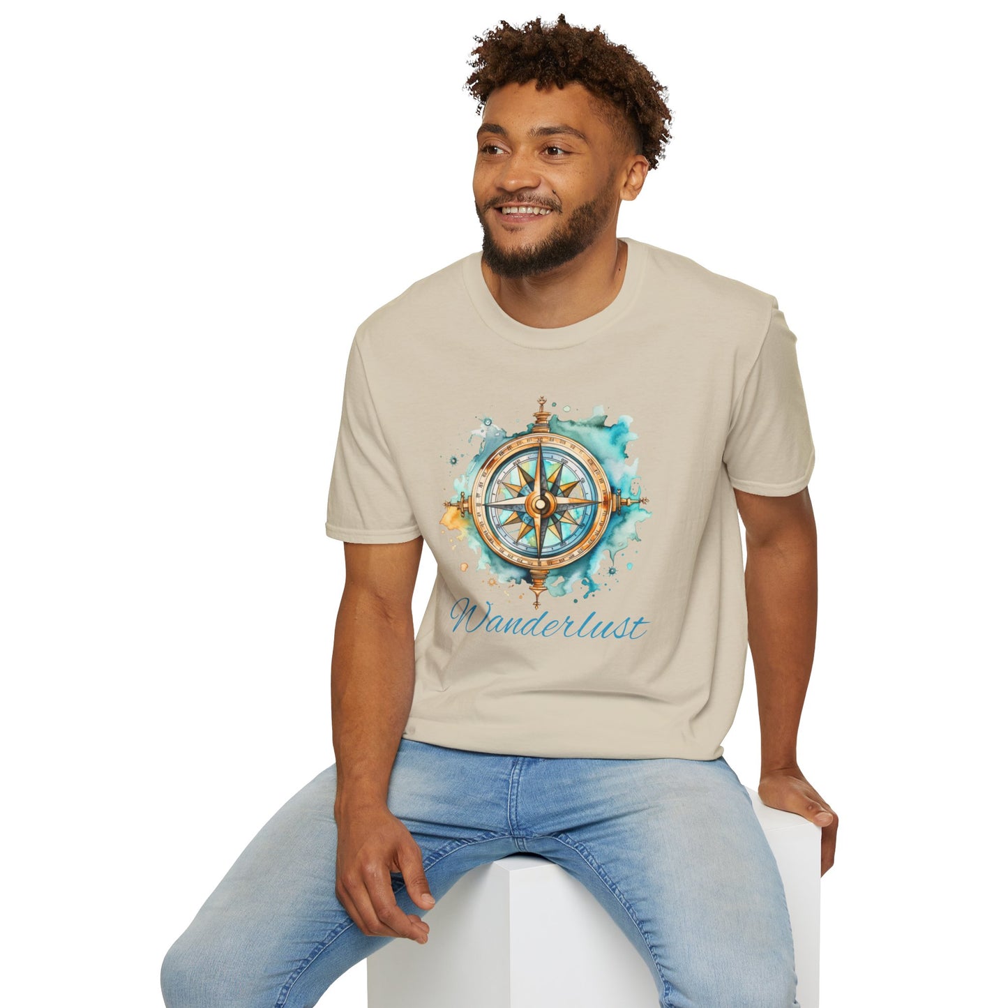 Wanderlust Compass Tee