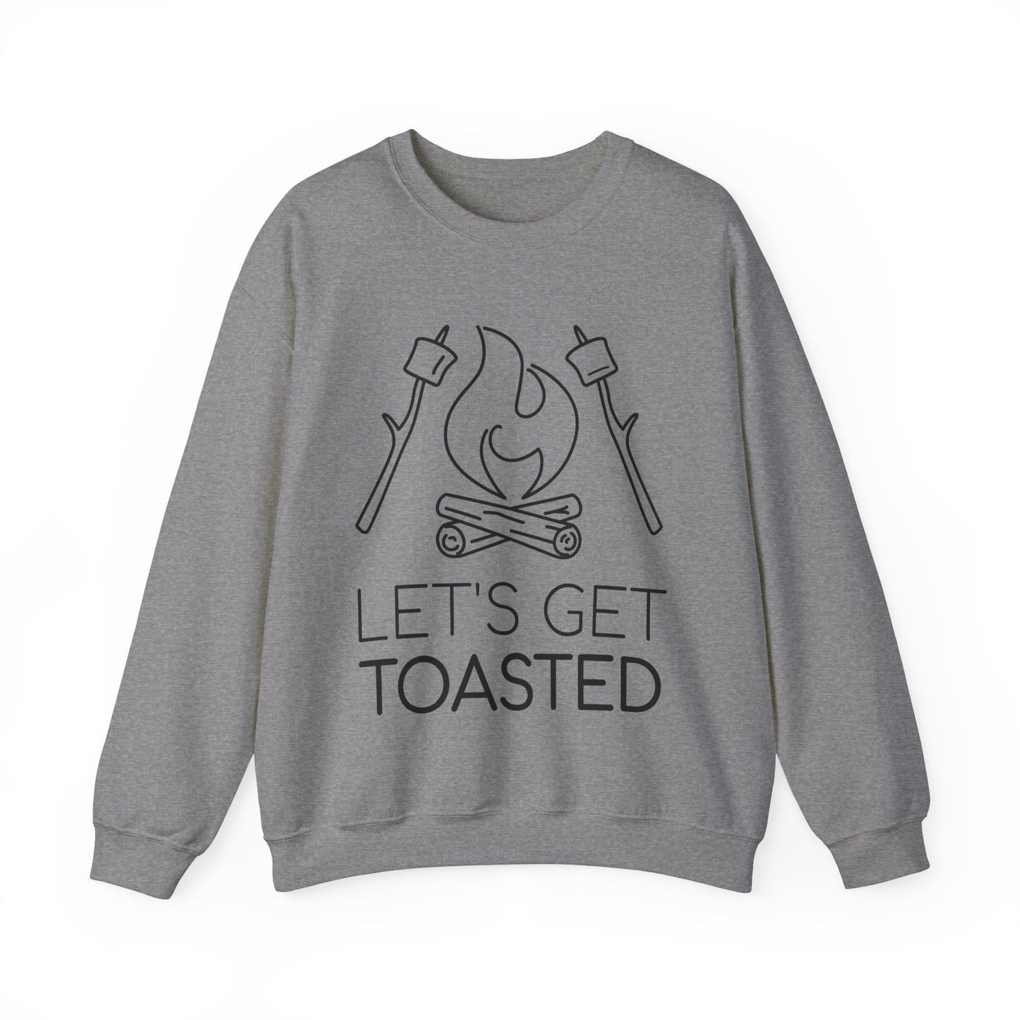 Lets Get Toasted Crewneck Sweatshirt