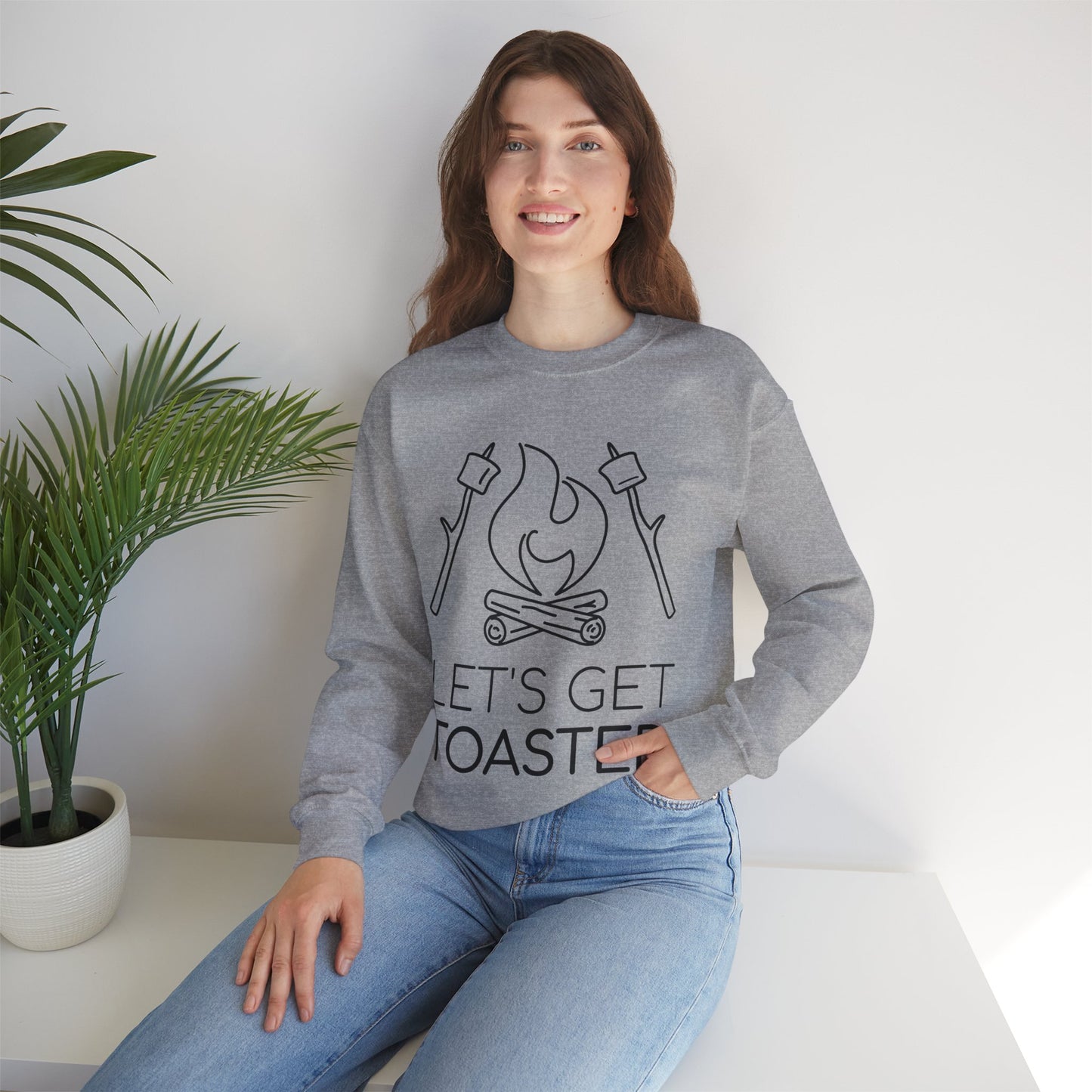 Lets Get Toasted Crewneck Sweatshirt