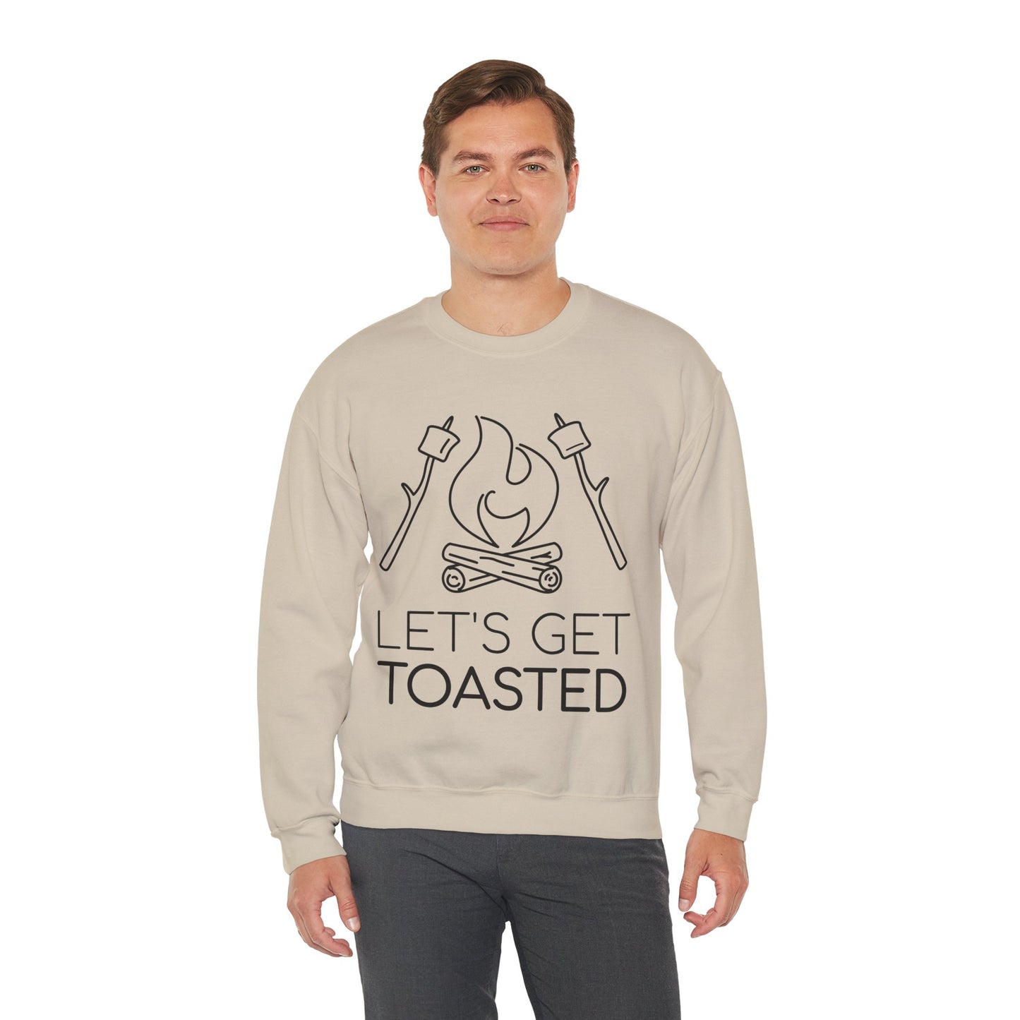 Lets Get Toasted Crewneck Sweatshirt