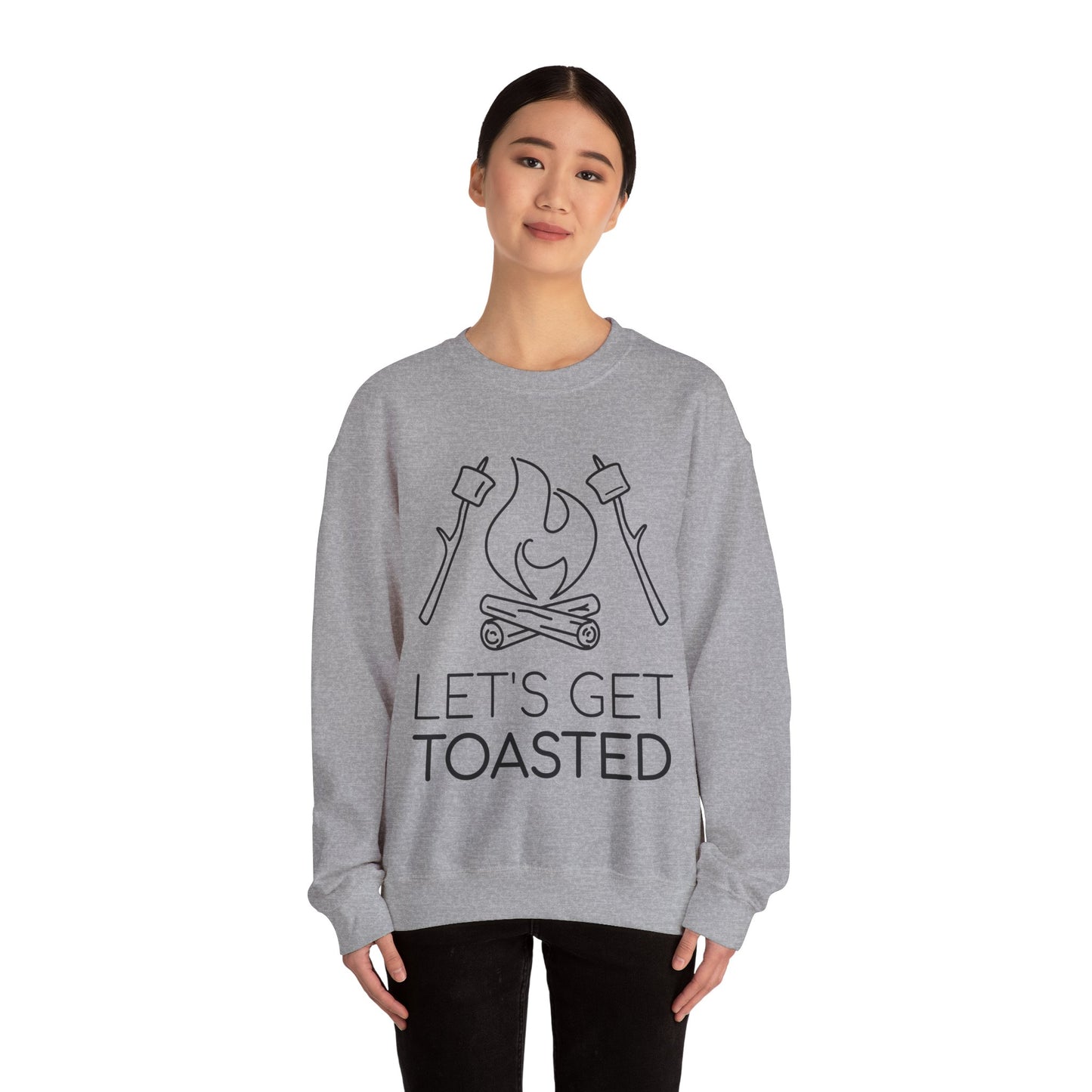 Lets Get Toasted Crewneck Sweatshirt