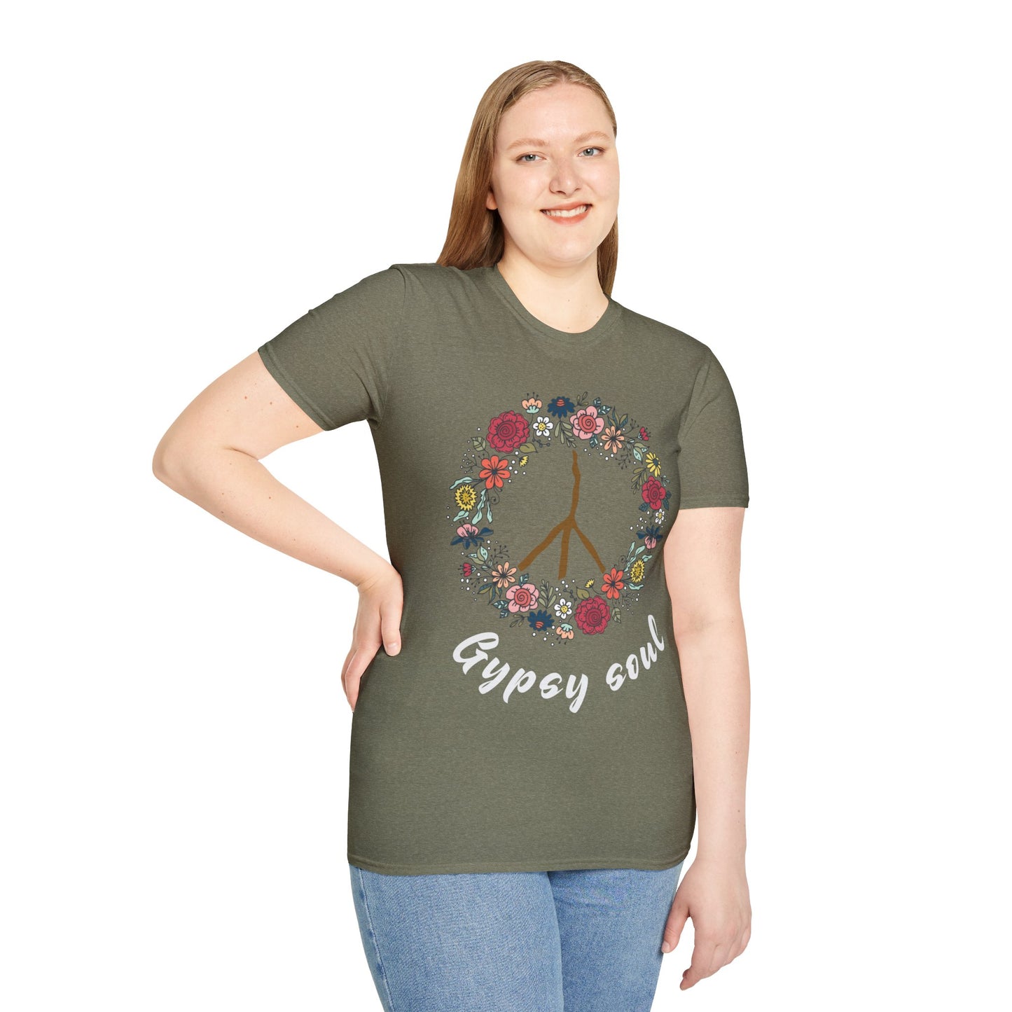 Gypsy Soul floral  T-Shirt