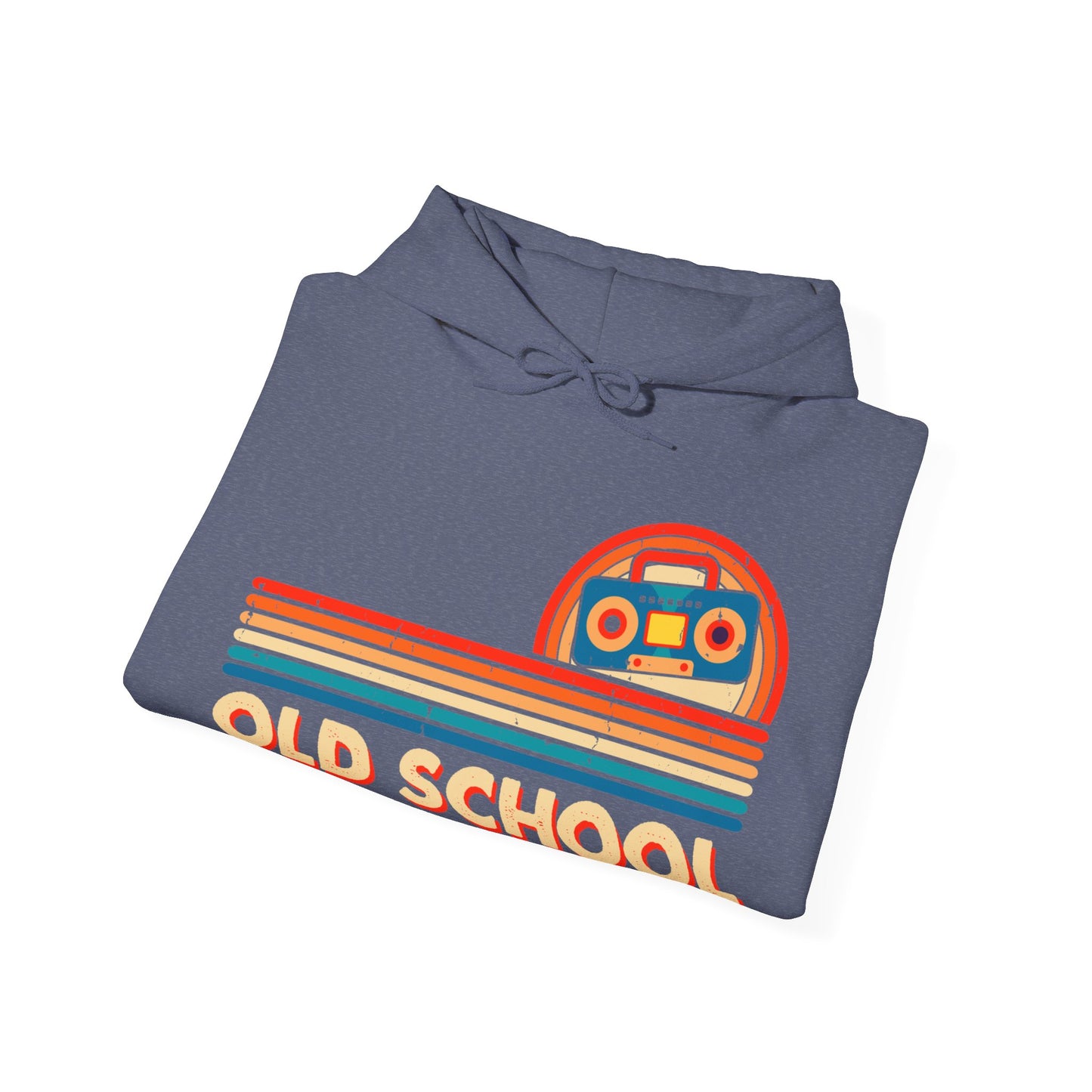 Old School Boom Box Hooded Sweatshirt