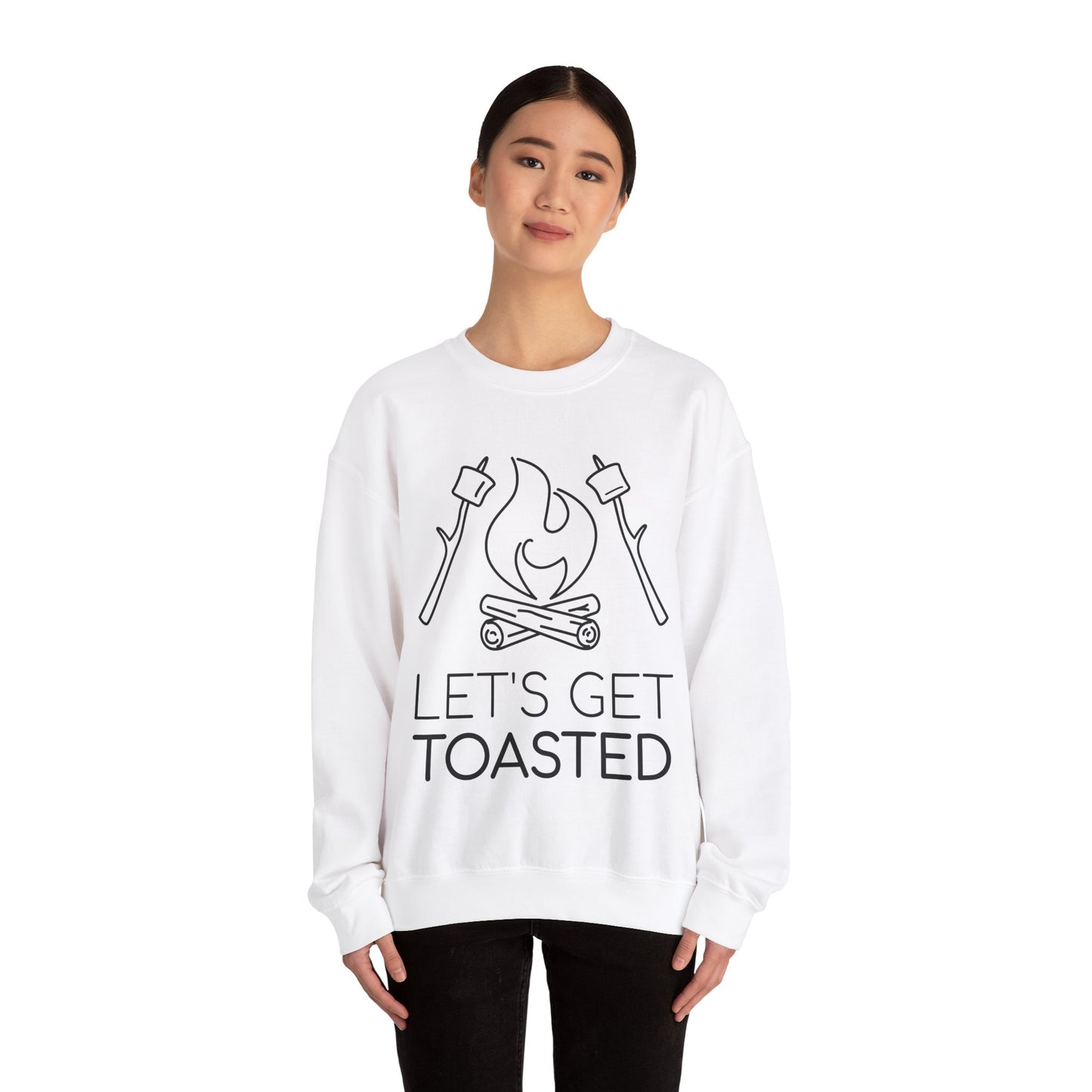 Lets Get Toasted Crewneck Sweatshirt