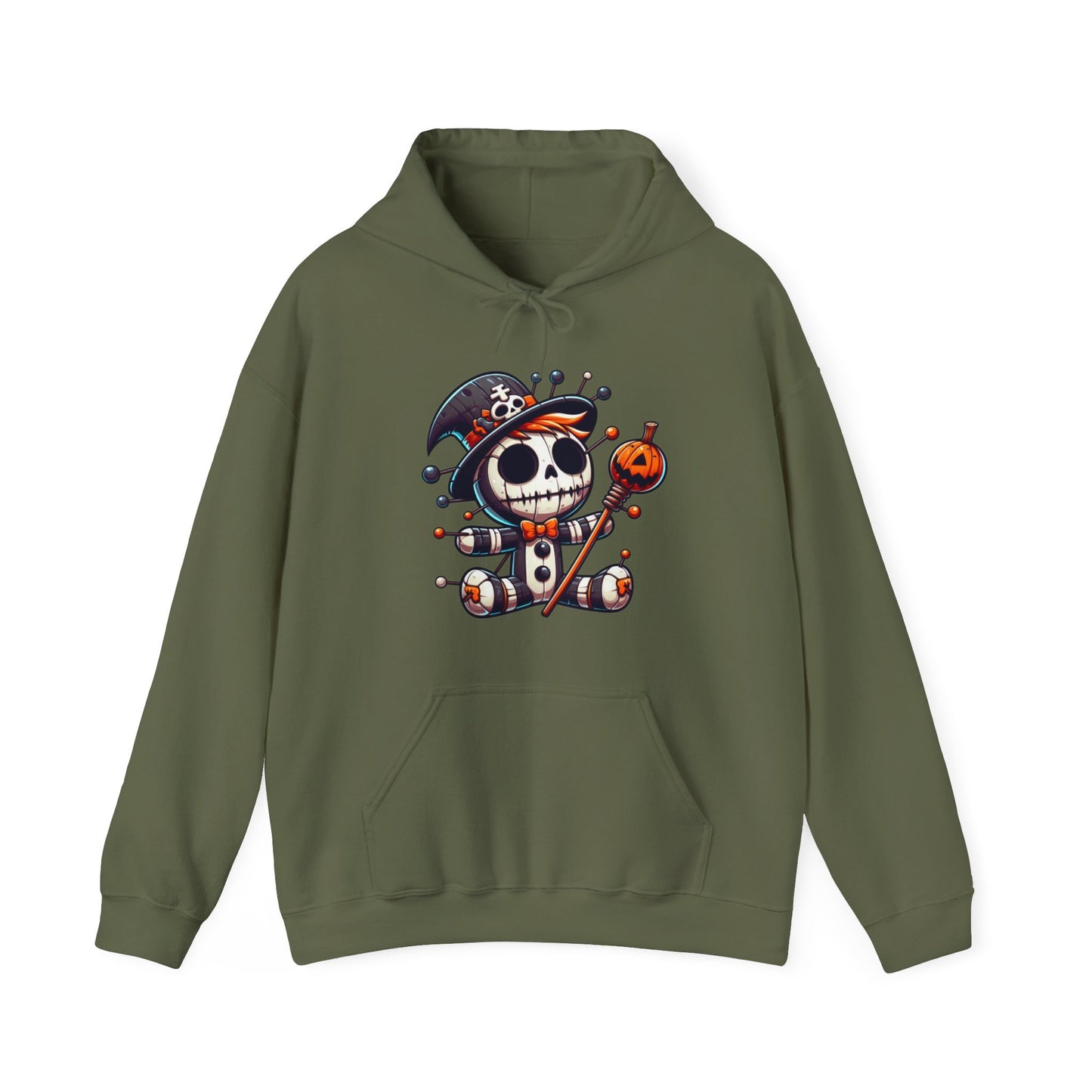 Halloween Doll Hooded Sweatshirt