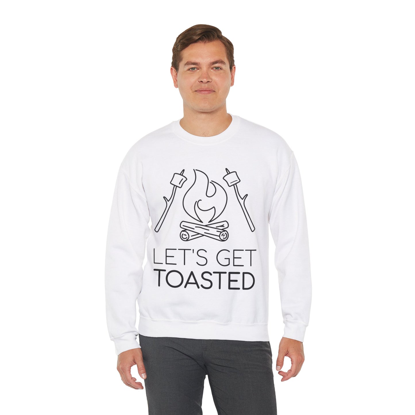 Lets Get Toasted Crewneck Sweatshirt