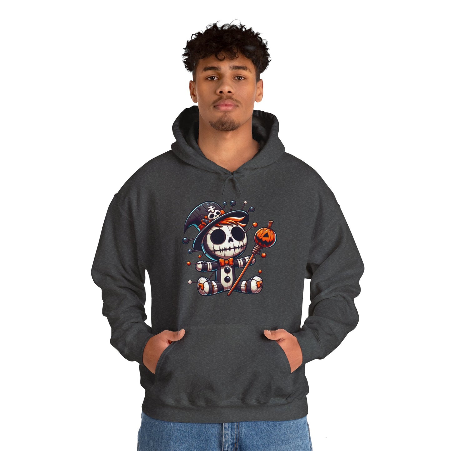 Halloween Doll Hooded Sweatshirt