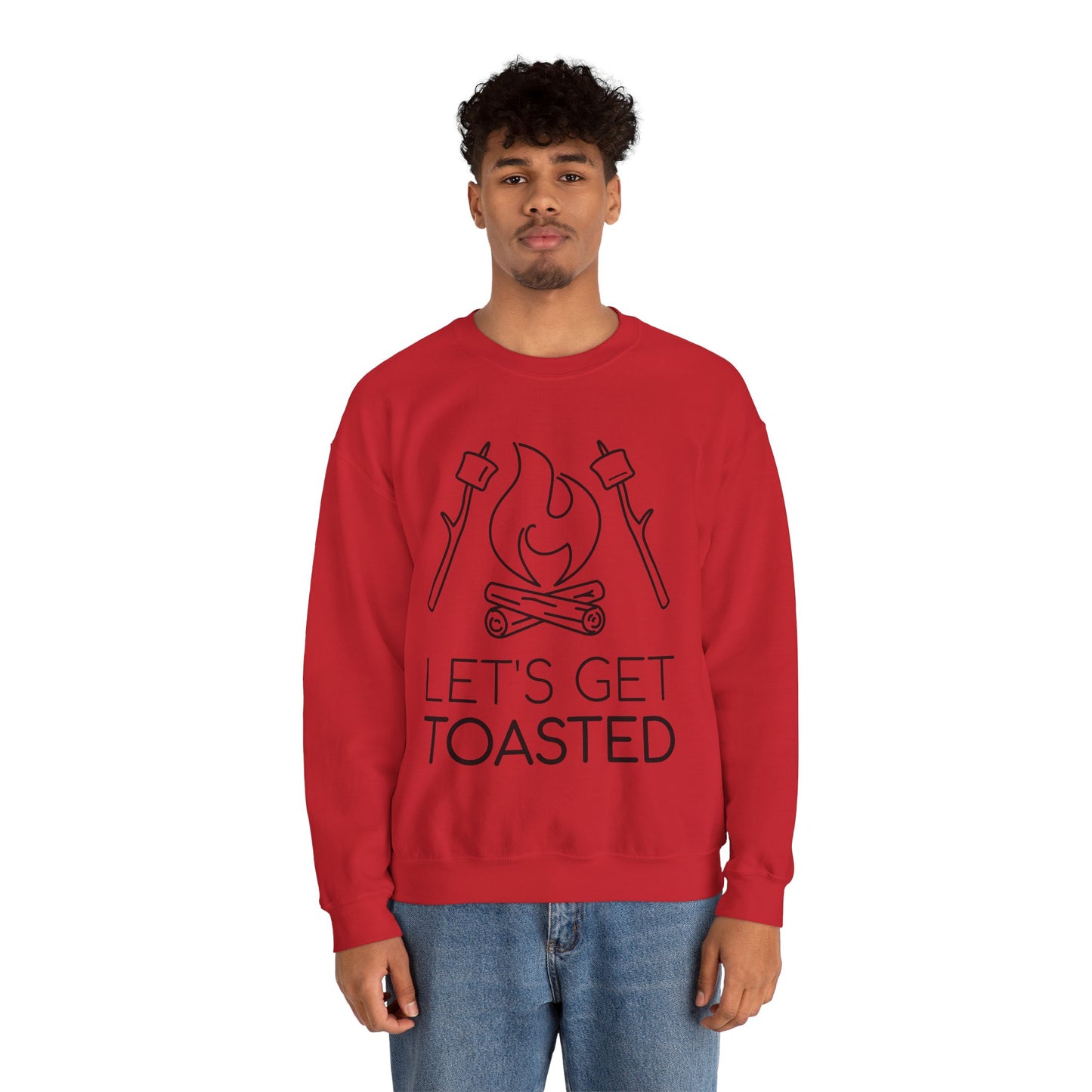 Lets Get Toasted Crewneck Sweatshirt