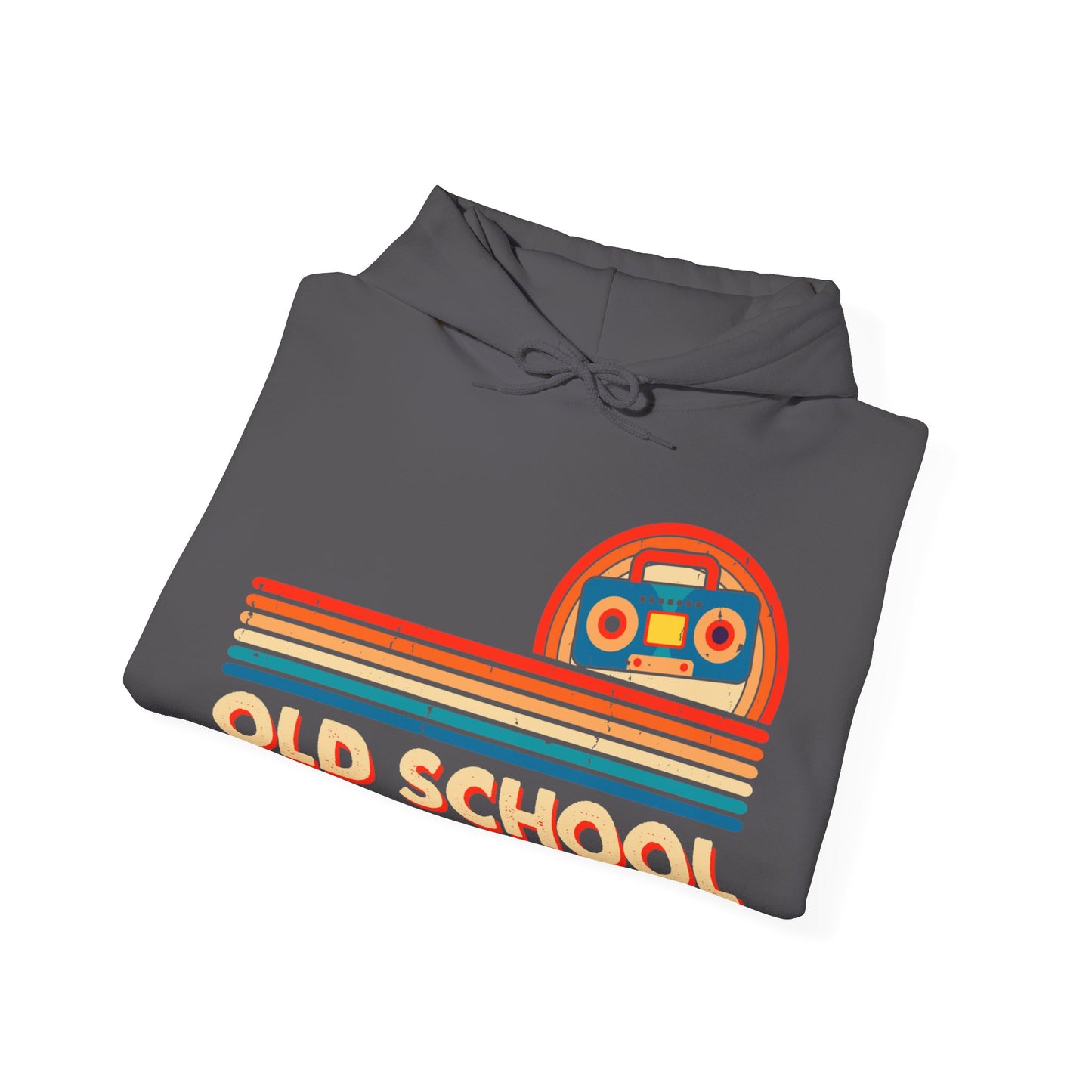 Old School Boom Box Hooded Sweatshirt