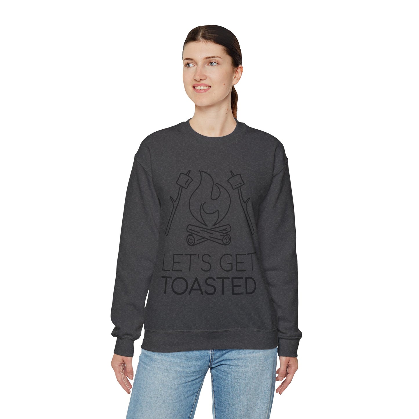 Lets Get Toasted Crewneck Sweatshirt