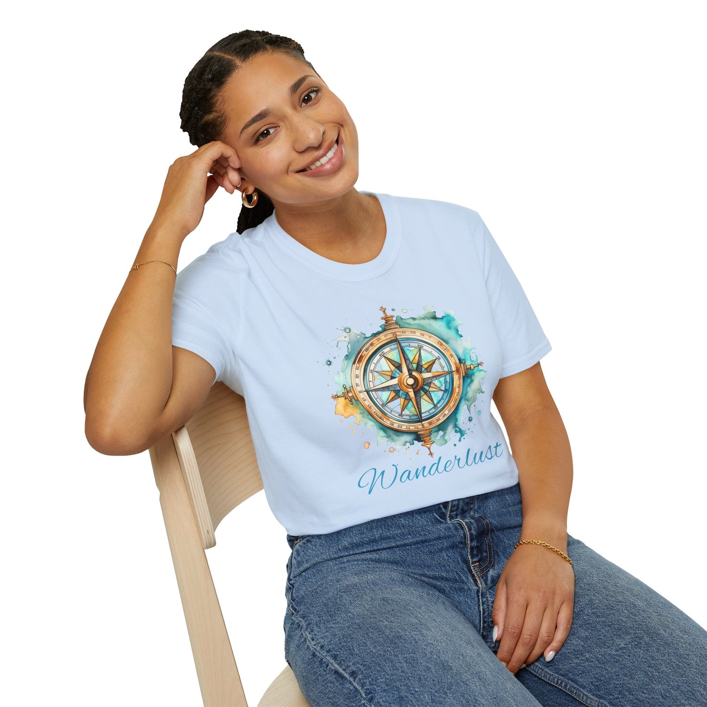 Wanderlust Compass Tee