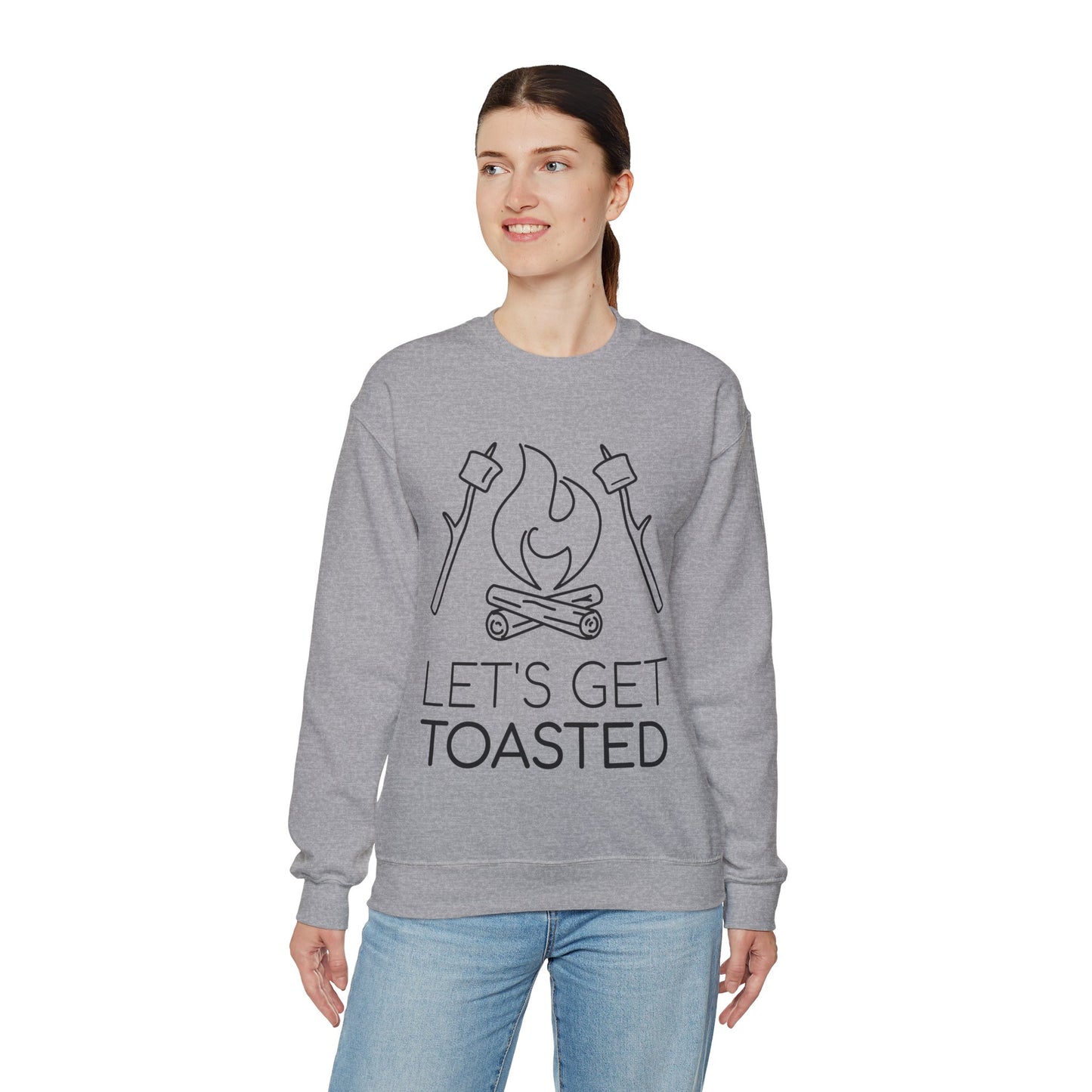 Lets Get Toasted Crewneck Sweatshirt