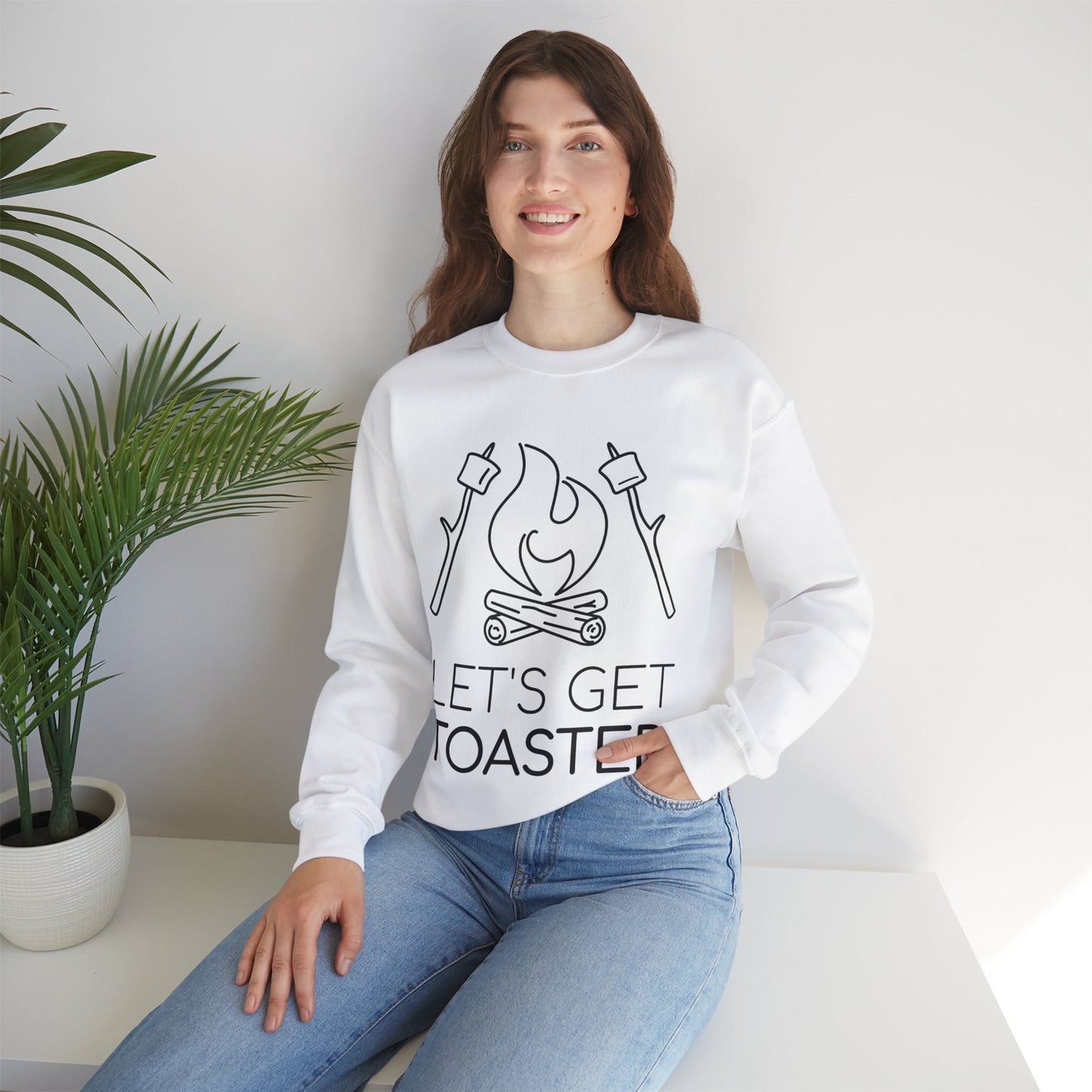 Lets Get Toasted Crewneck Sweatshirt