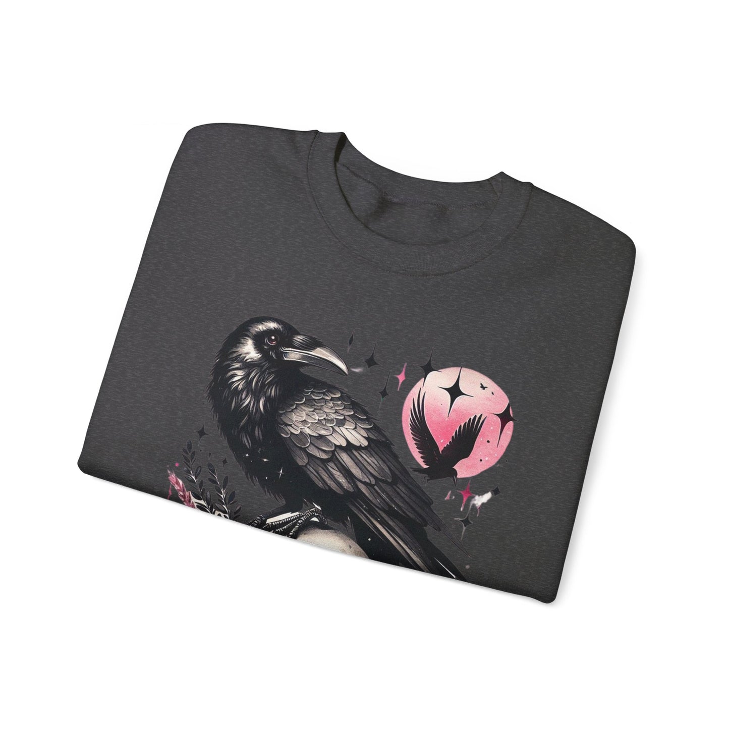 Halloween Raven Crewneck Sweatshirt