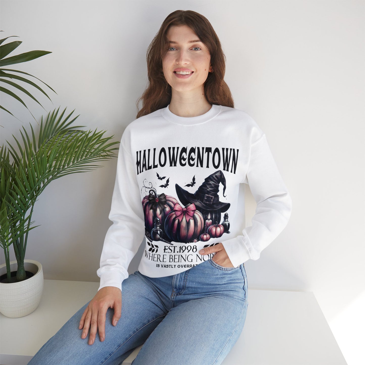 Halloween Town Crewneck Sweatshirt