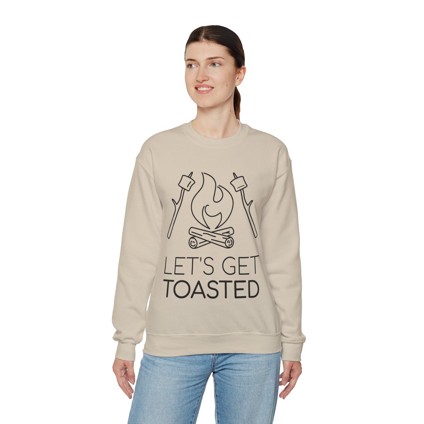 Lets Get Toasted Crewneck Sweatshirt