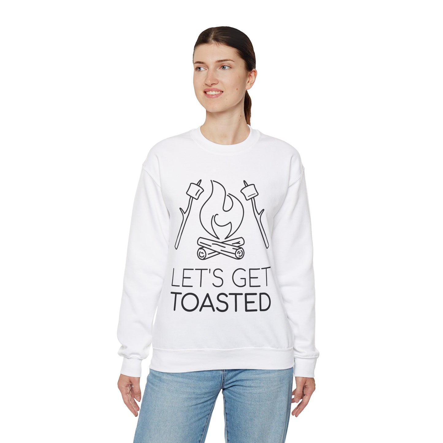 Lets Get Toasted Crewneck Sweatshirt