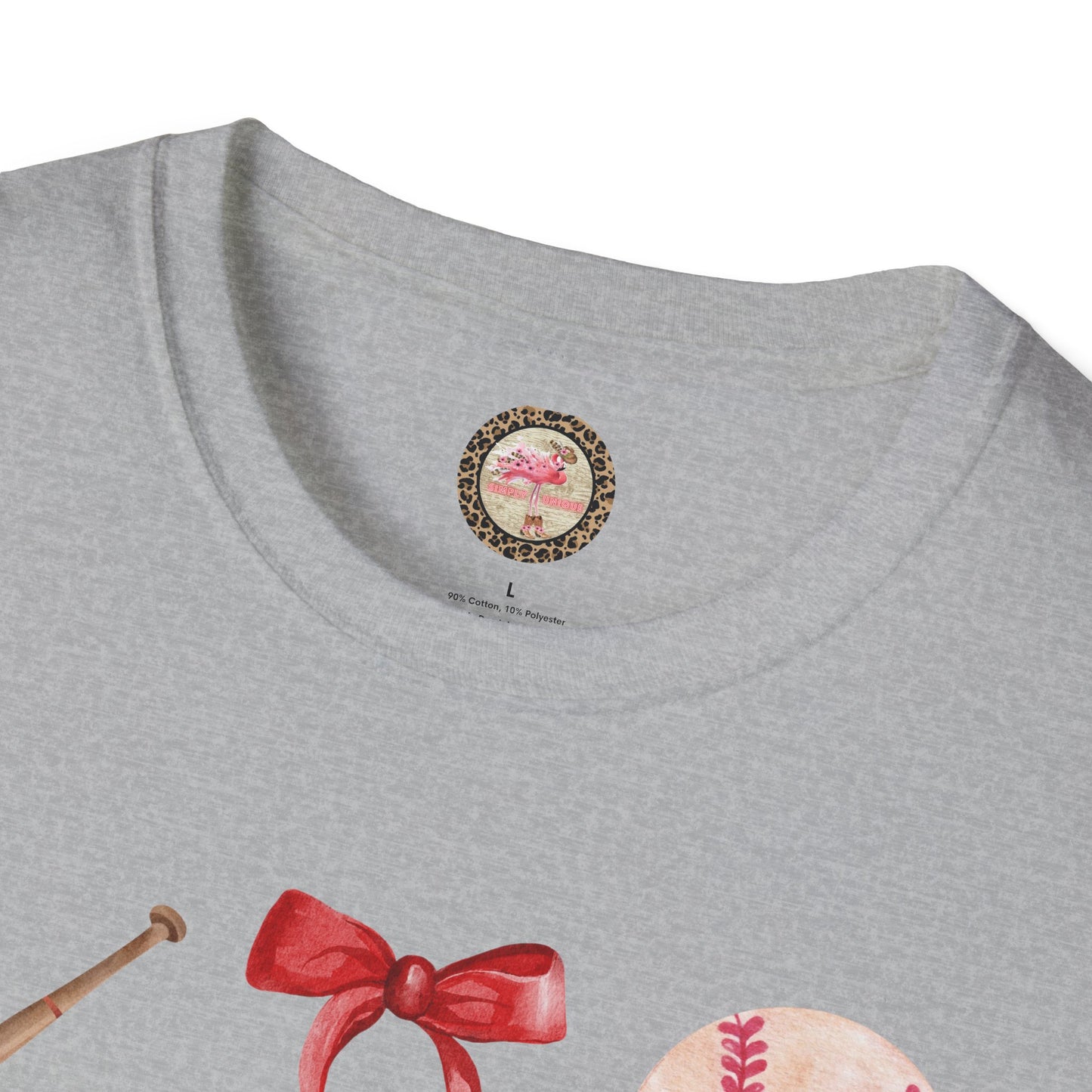 Baseball and bows design- great for Moms!!