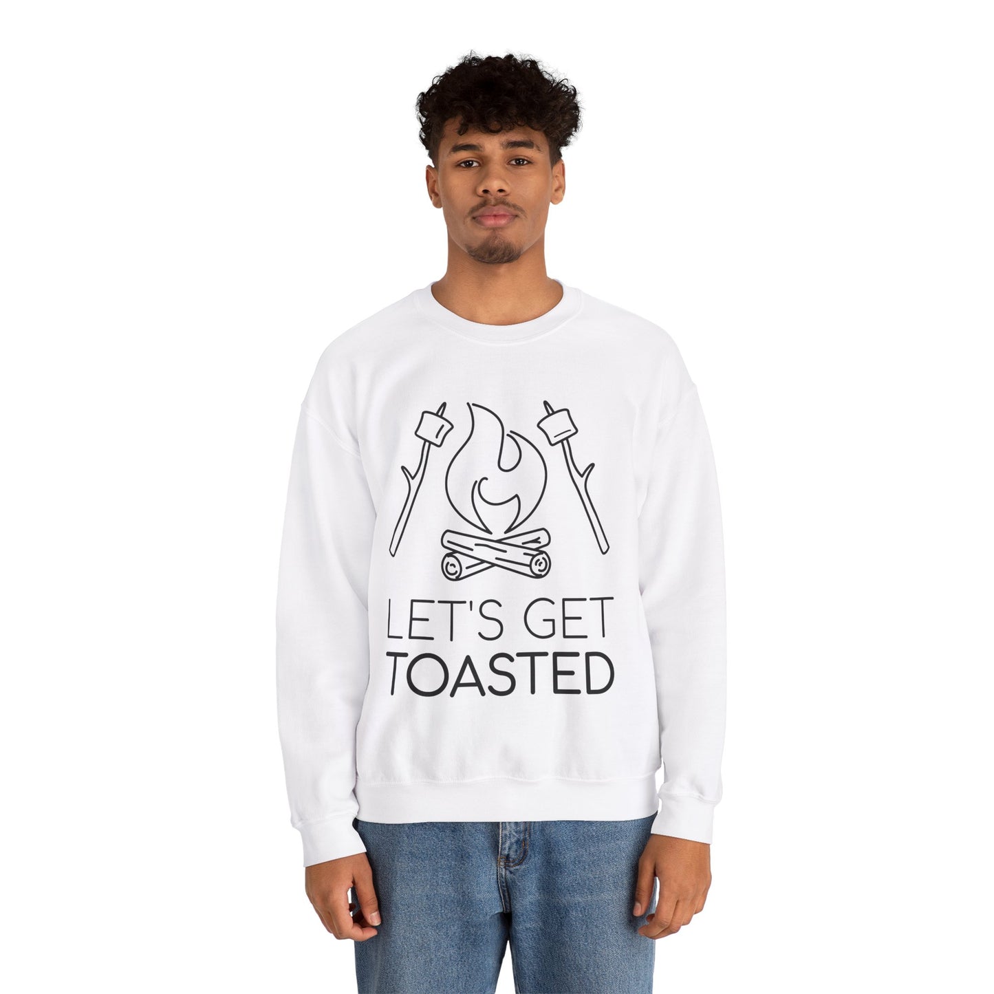 Lets Get Toasted Crewneck Sweatshirt