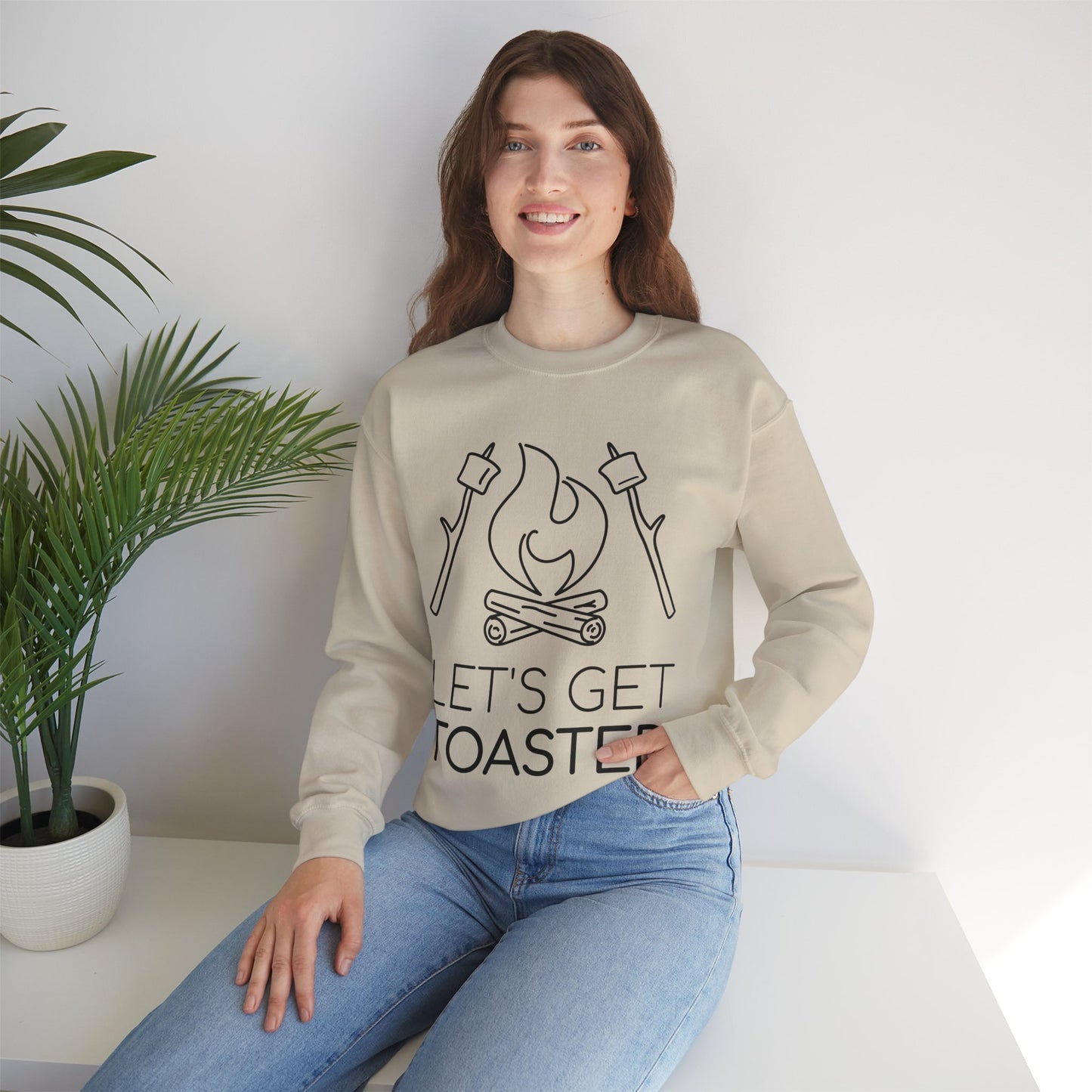 Lets Get Toasted Crewneck Sweatshirt