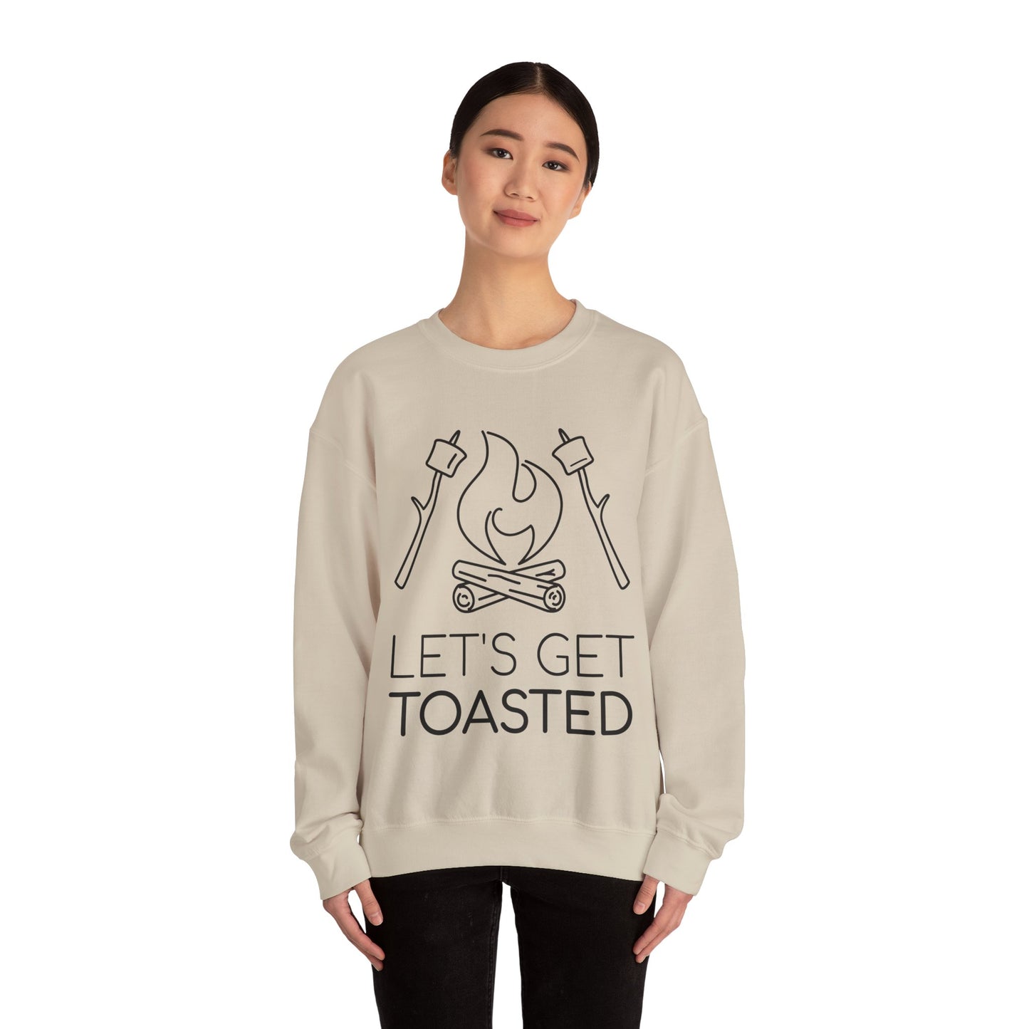 Lets Get Toasted Crewneck Sweatshirt