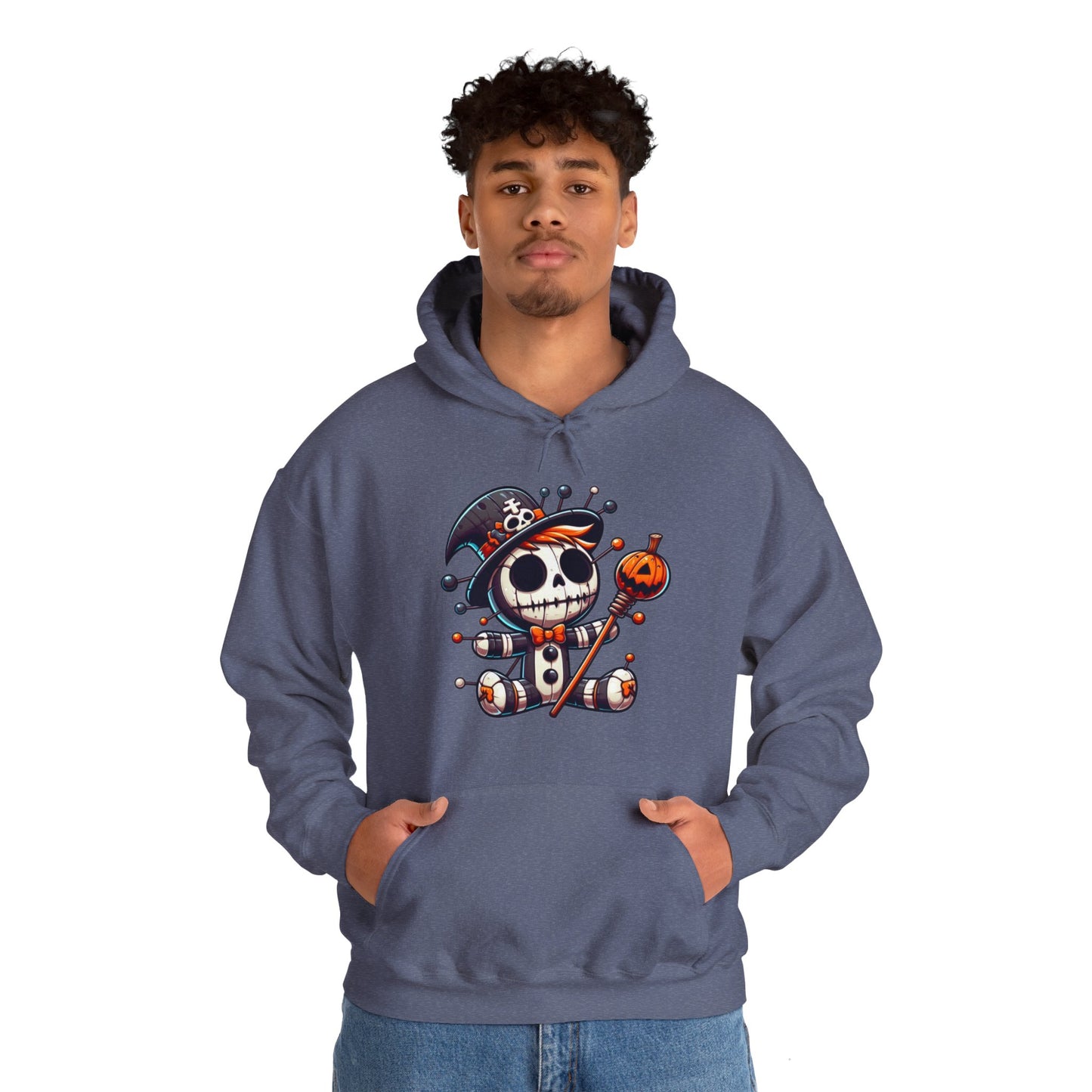 Halloween Doll Hooded Sweatshirt