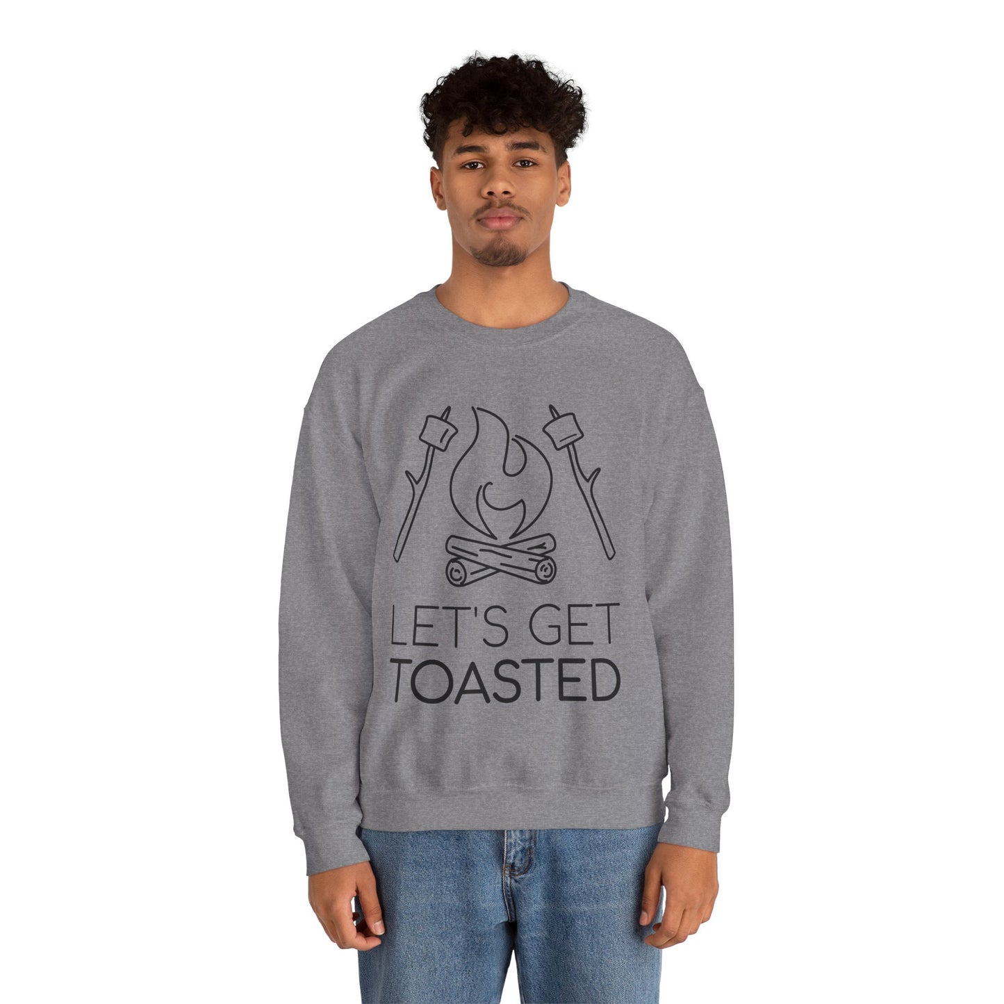 Lets Get Toasted Crewneck Sweatshirt