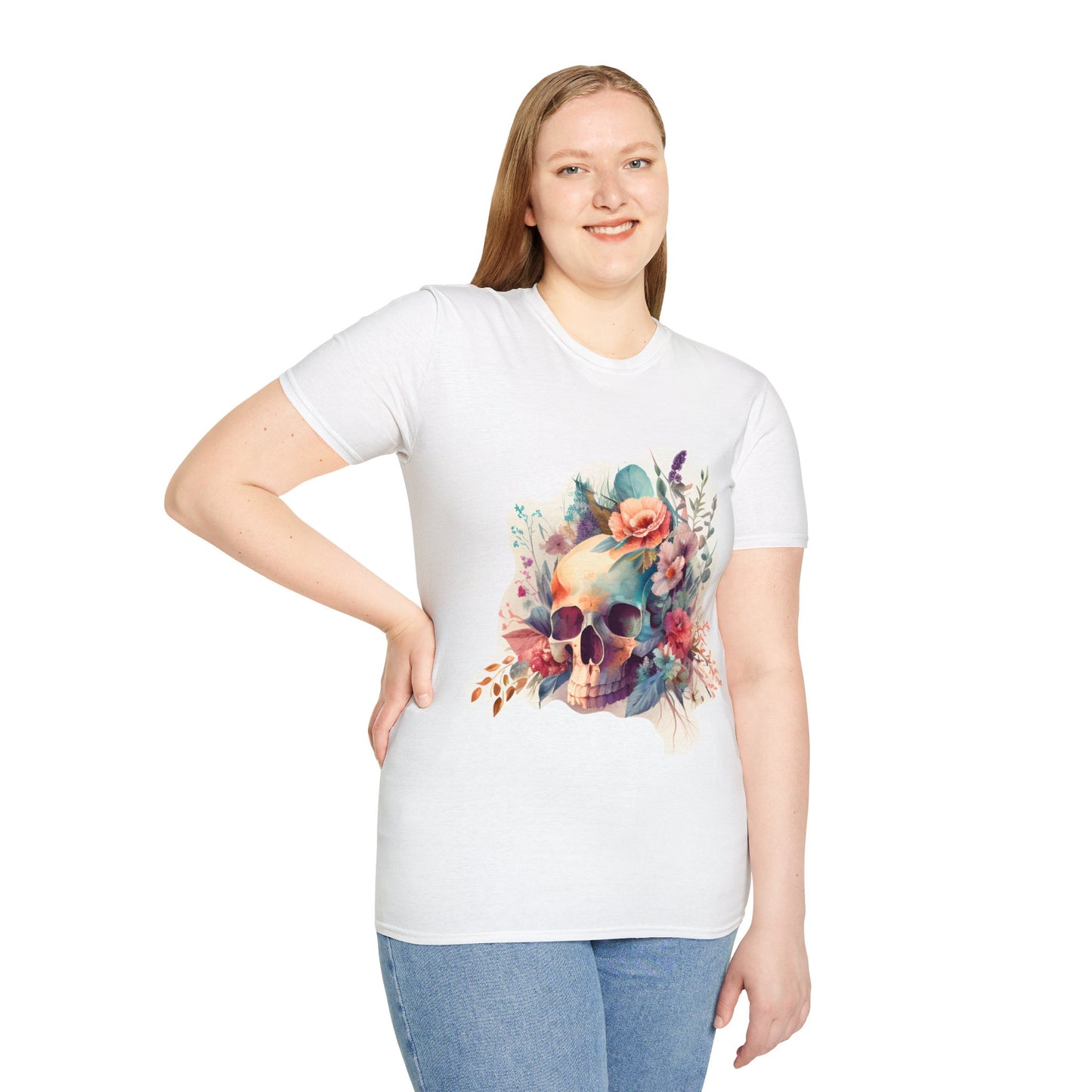 Flower Skull T-Shirt