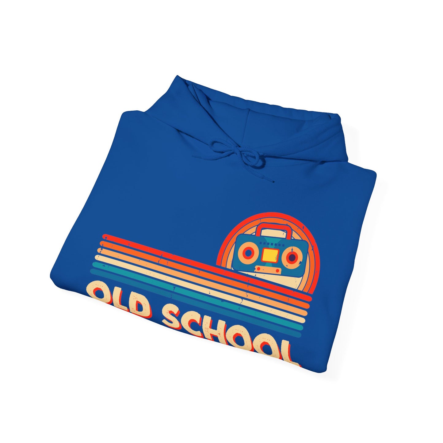 Old School Boom Box Hooded Sweatshirt