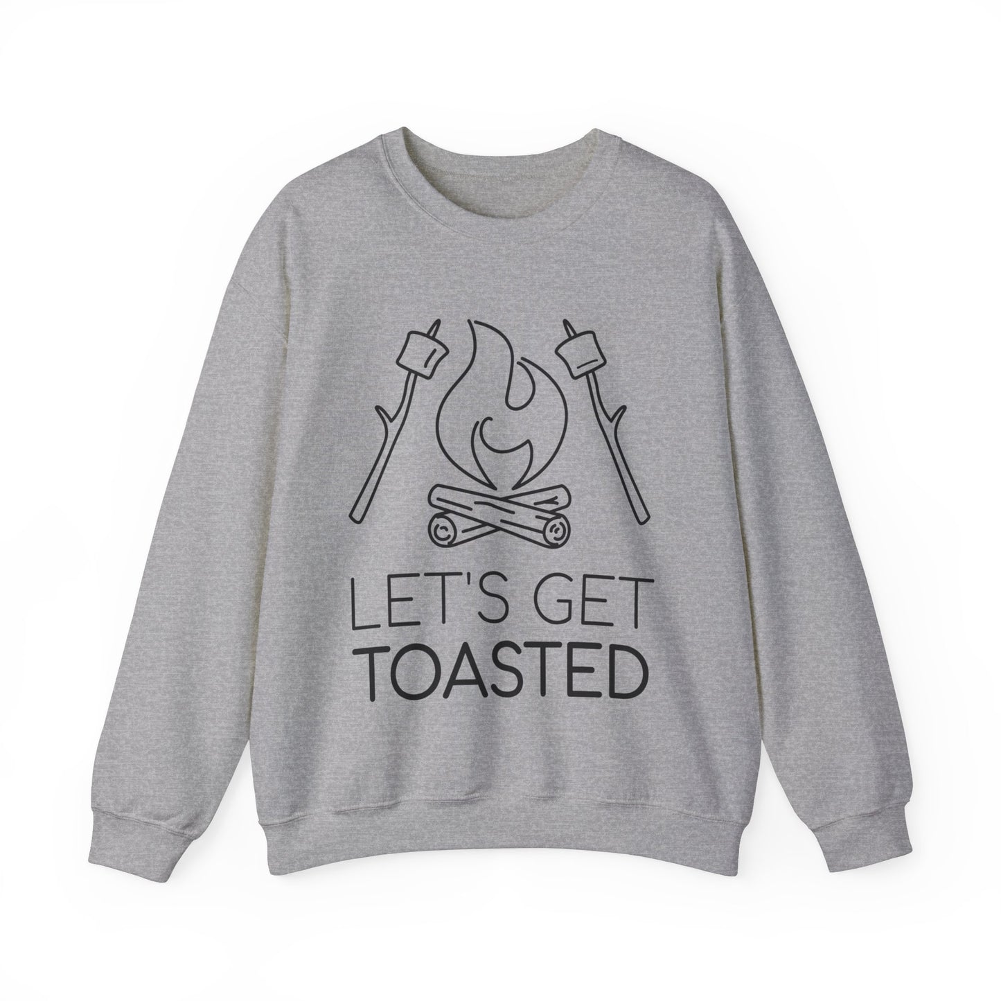 Lets Get Toasted Crewneck Sweatshirt