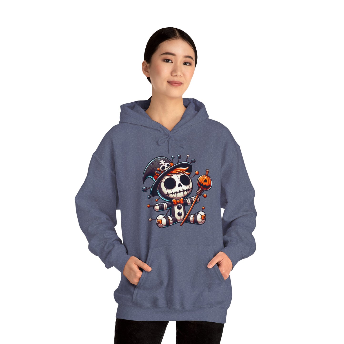 Halloween Doll Hooded Sweatshirt