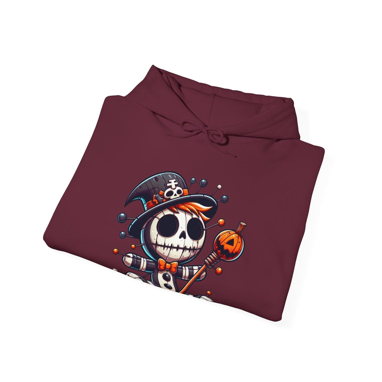 Halloween Doll Hooded Sweatshirt