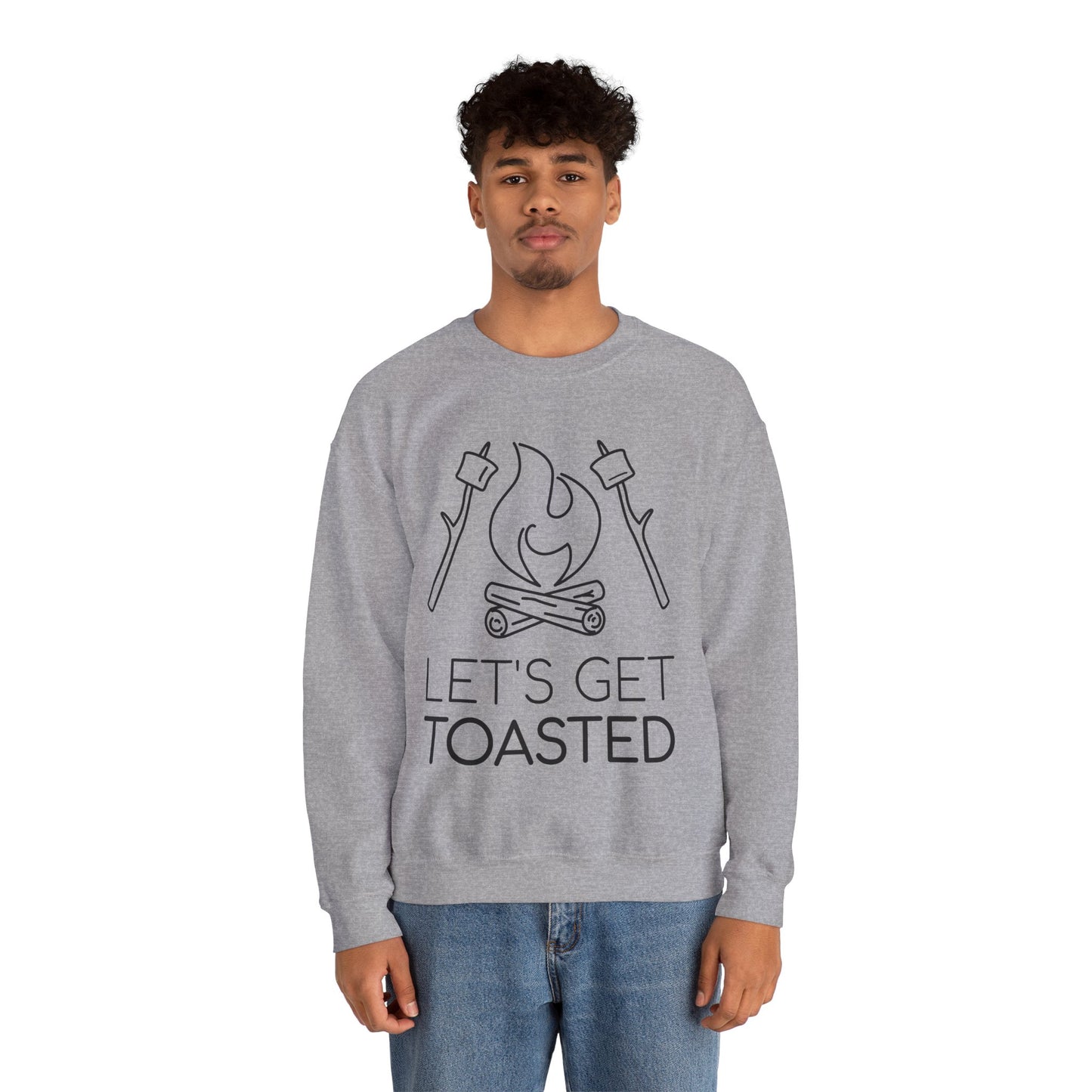 Lets Get Toasted Crewneck Sweatshirt