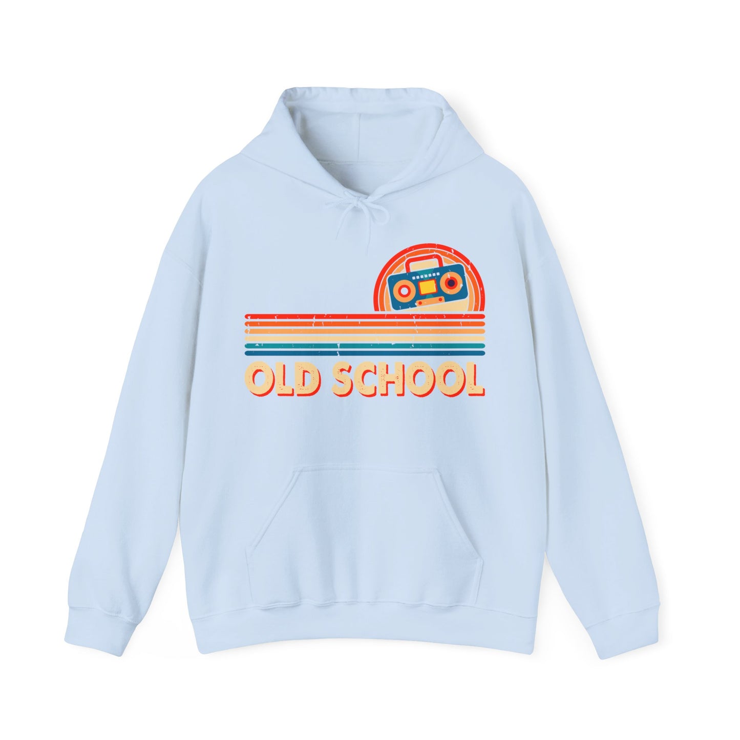 Old School Boom Box Hooded Sweatshirt