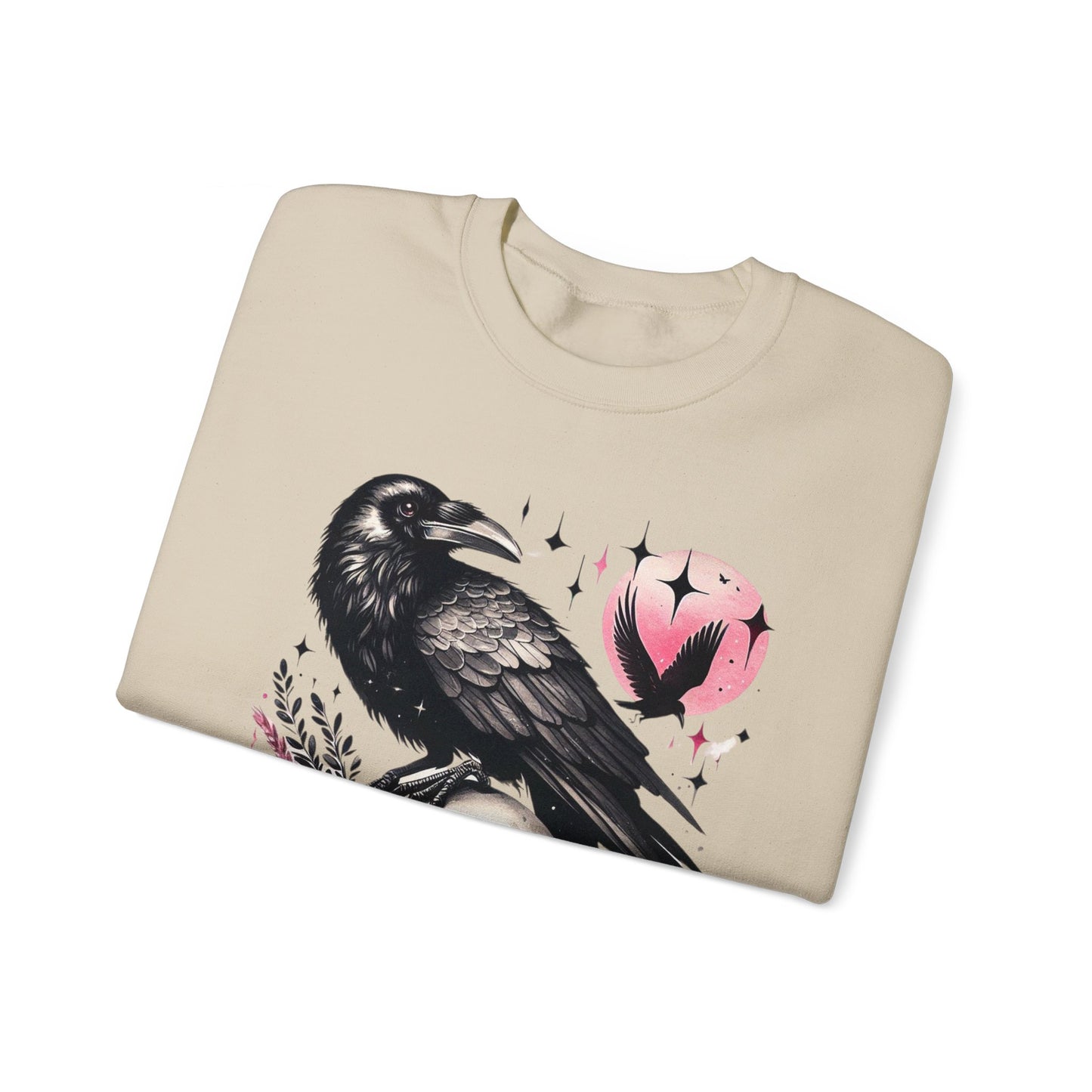 Halloween Raven Crewneck Sweatshirt