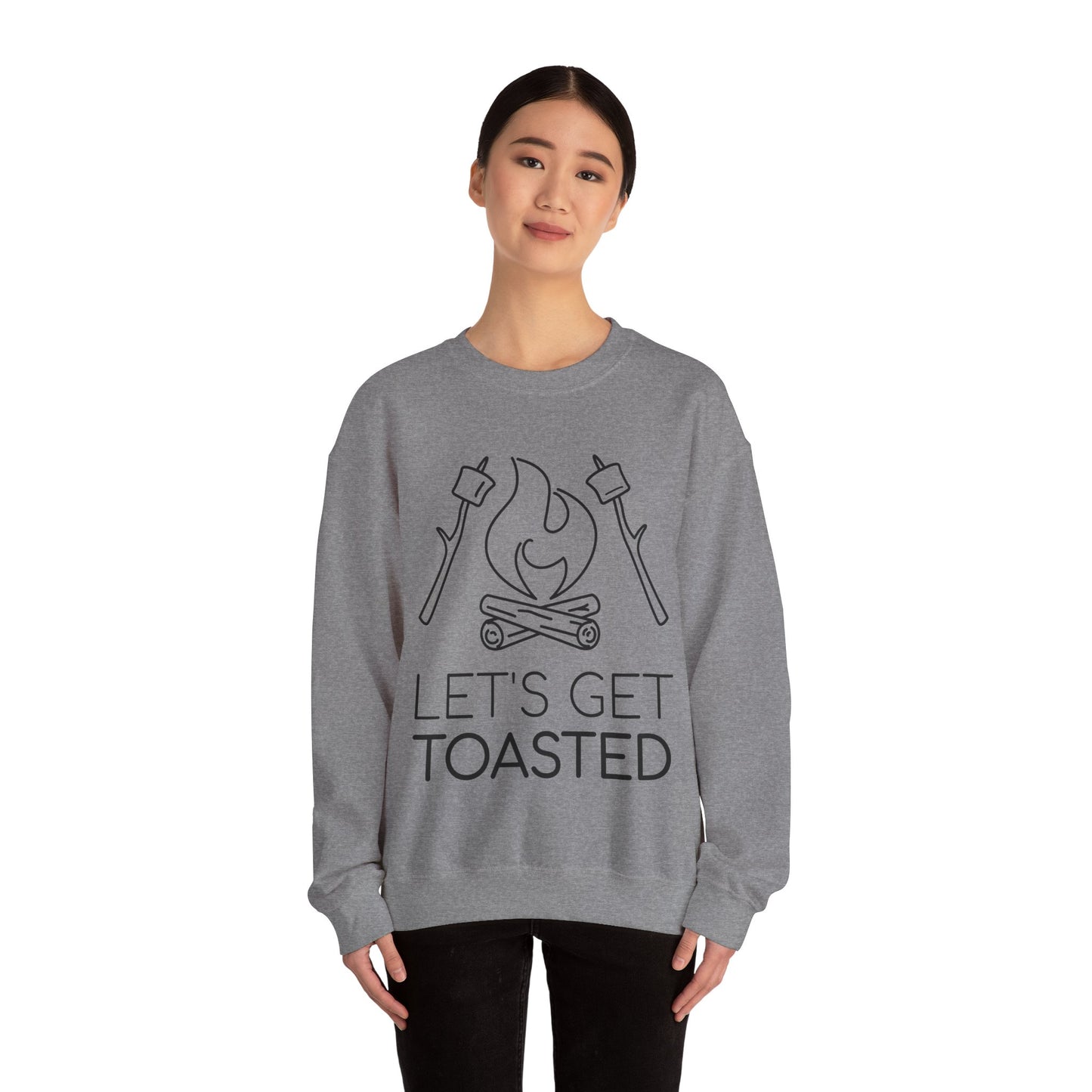 Lets Get Toasted Crewneck Sweatshirt