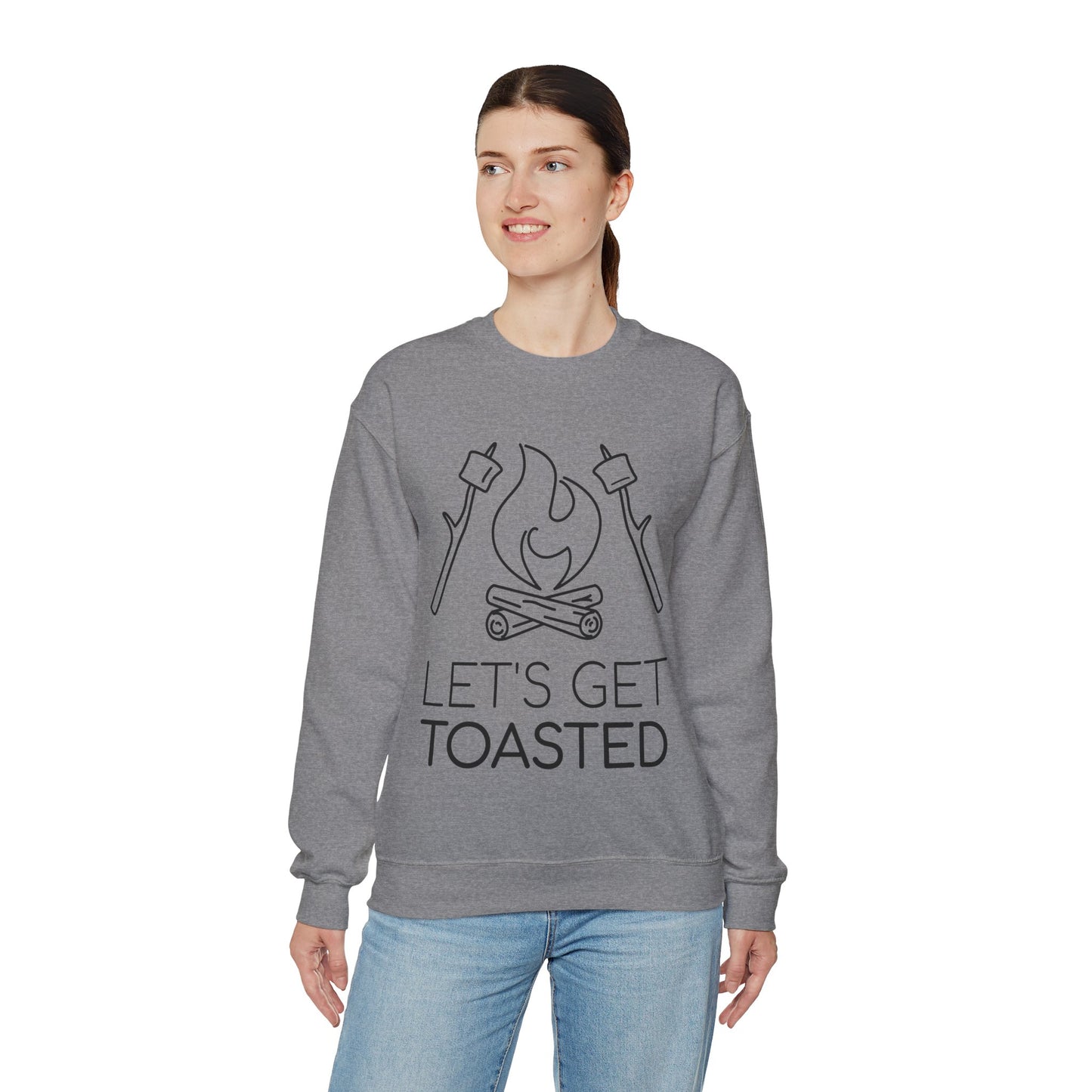 Lets Get Toasted Crewneck Sweatshirt