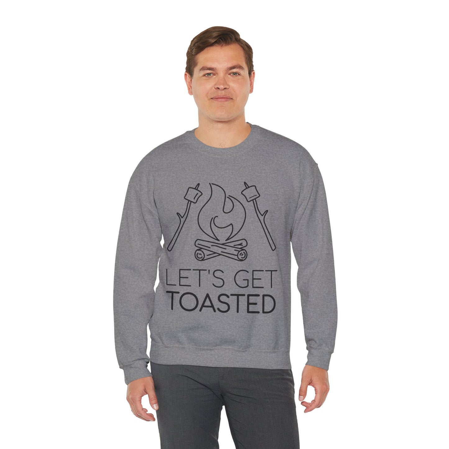 Lets Get Toasted Crewneck Sweatshirt