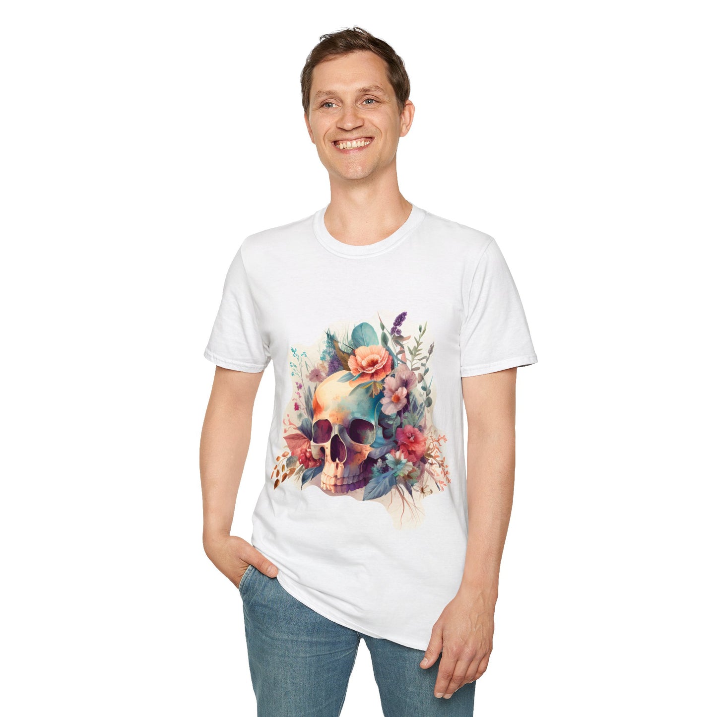 Flower Skull T-Shirt