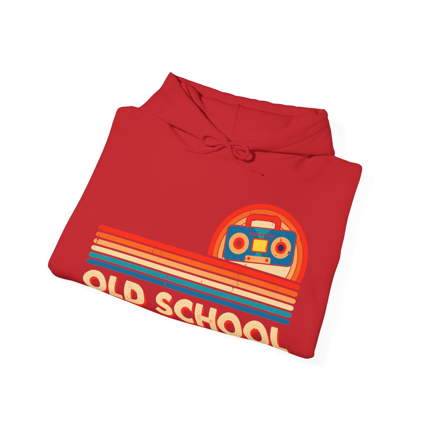 Old School Boom Box Hooded Sweatshirt