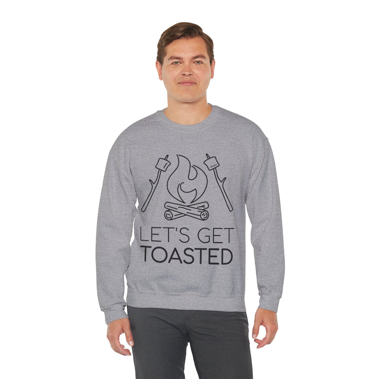 Lets Get Toasted Crewneck Sweatshirt