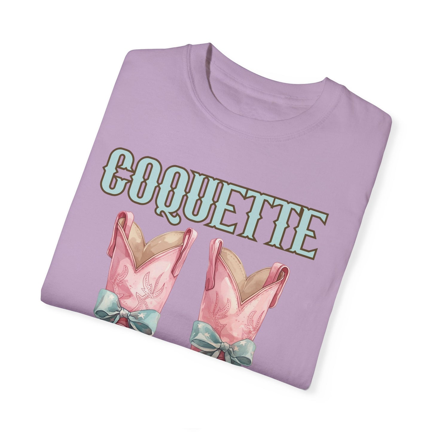 Coquette Cowgirl oversized Comfort Colors tee
