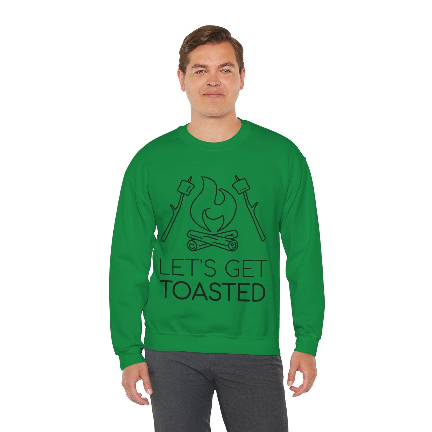 Lets Get Toasted Crewneck Sweatshirt